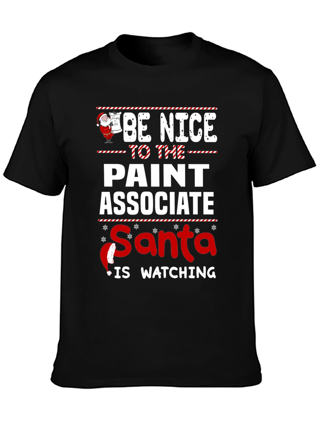 Funny Christmas Paint Associate T-Shirt