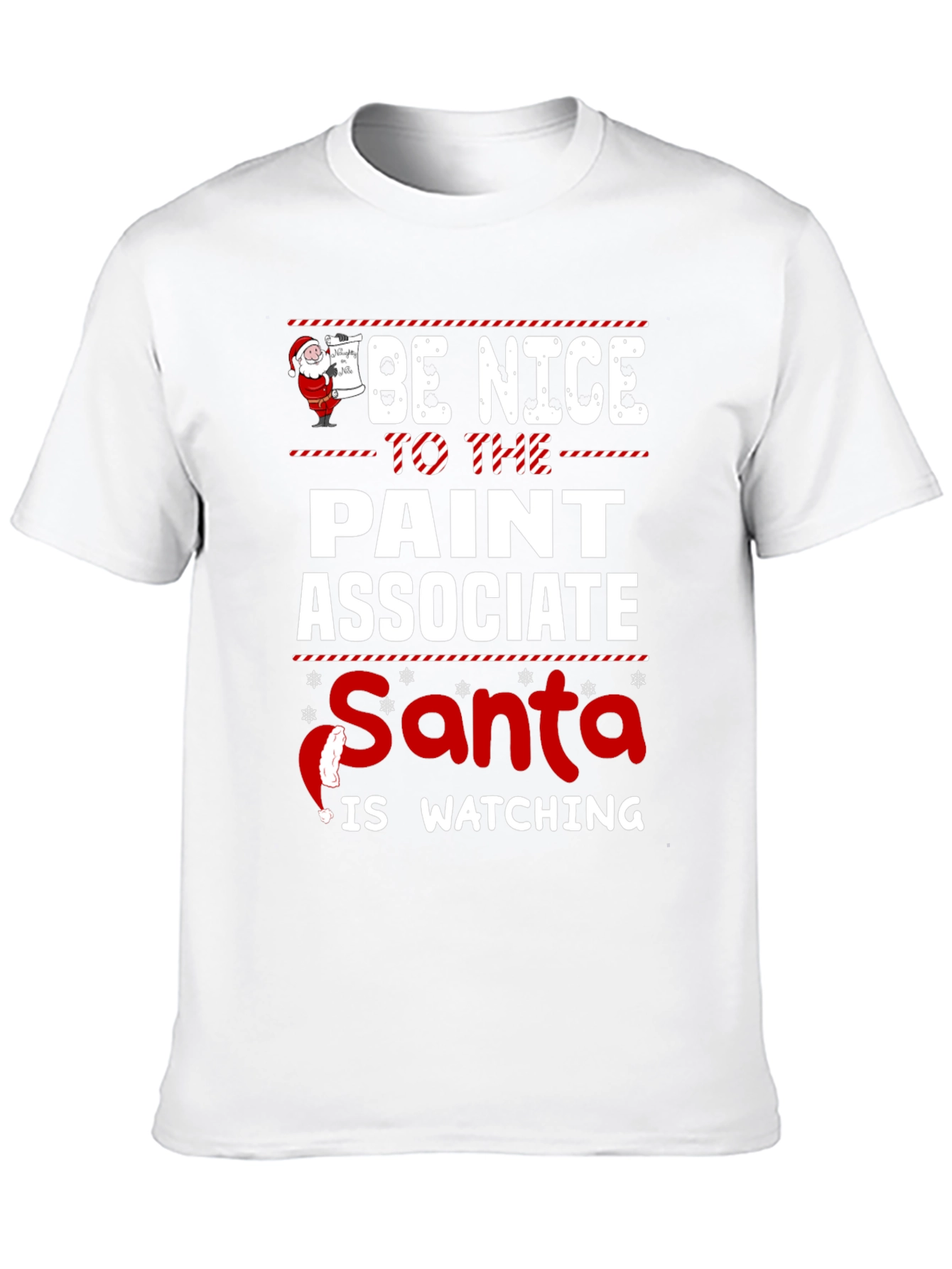 Funny Christmas Paint Associate T-Shirt