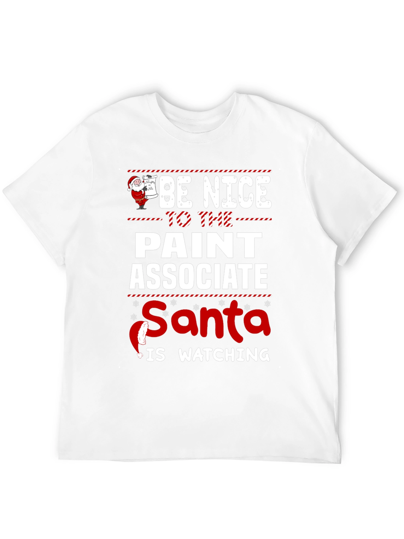 Funny Christmas Paint Associate T-Shirt