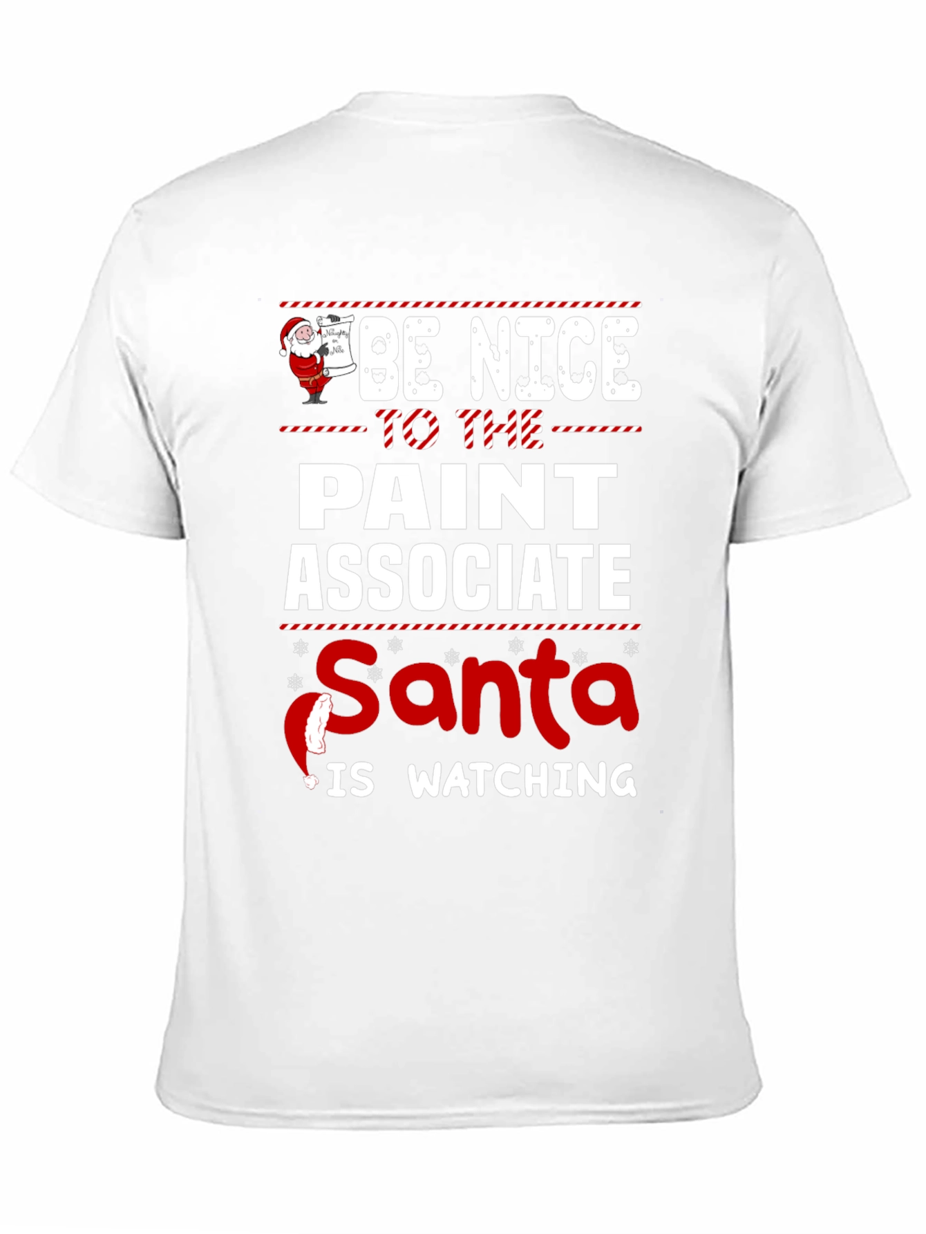 Funny Christmas Paint Associate T-Shirt