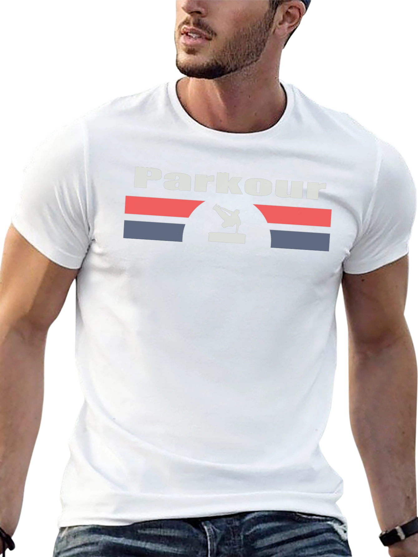 Parkour Graphic Tee - Urban Style