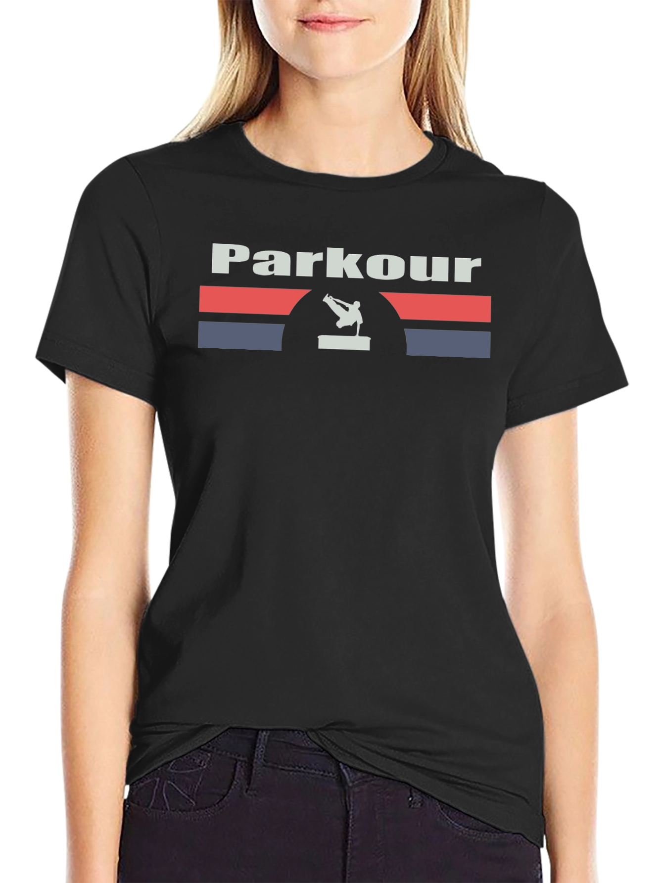 Parkour Graphic Tee - Urban Style