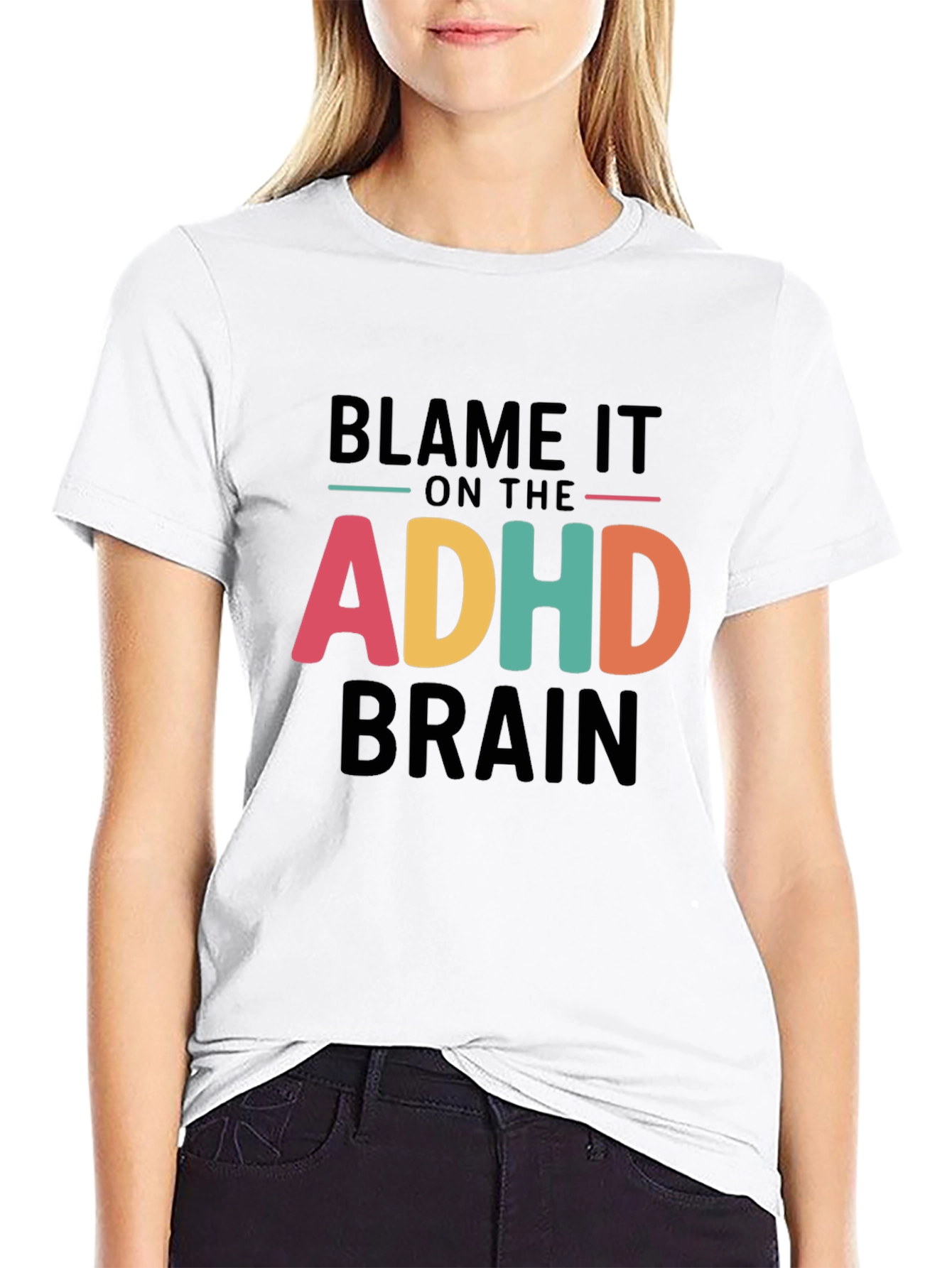 Blame It On The ADHD Brain T-Shirt