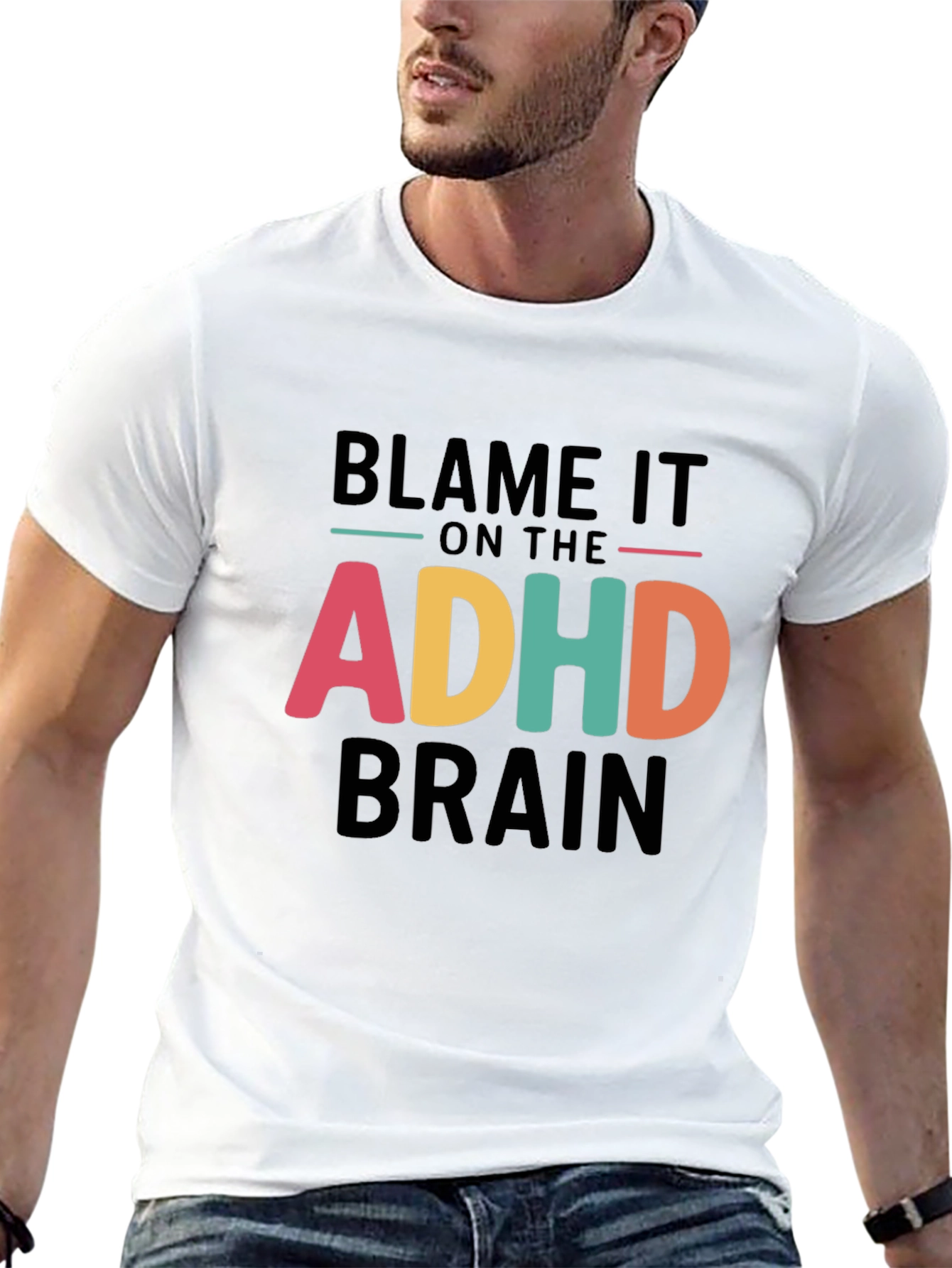 Blame It On The ADHD Brain T-Shirt