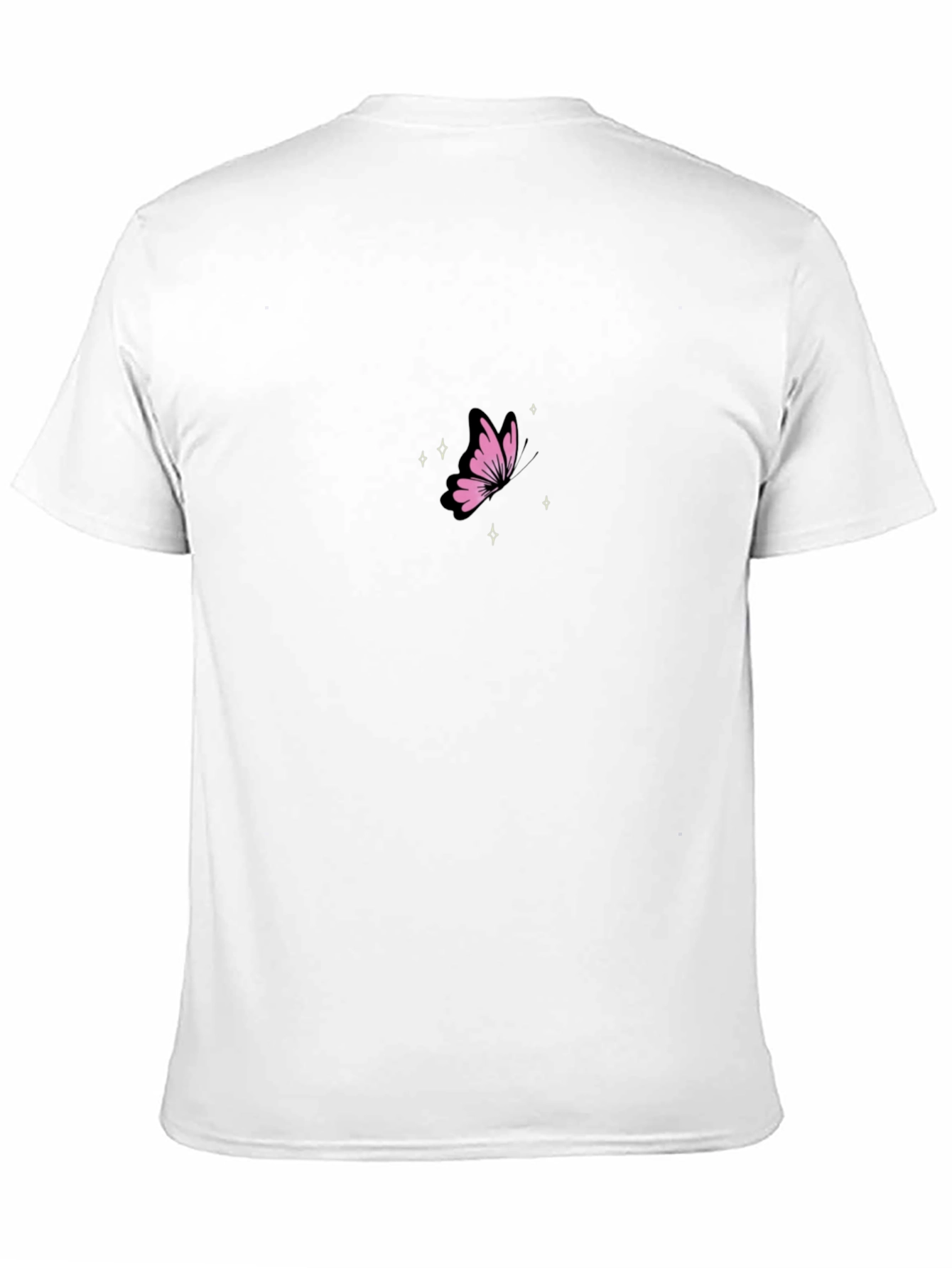 Butterfly Sparkle Black T-Shirt