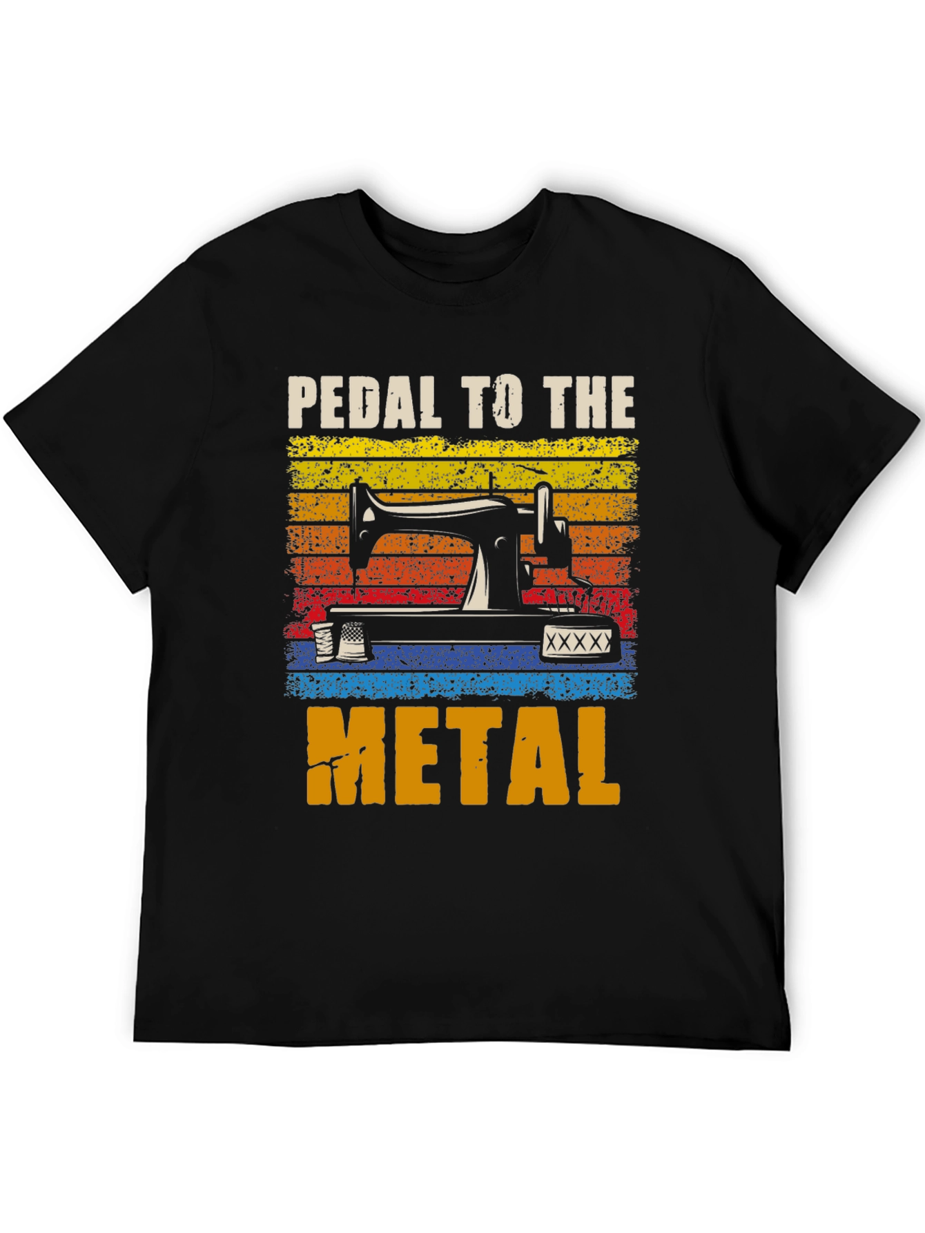 Pedal to the Metal Sewing Machine T-Shirt