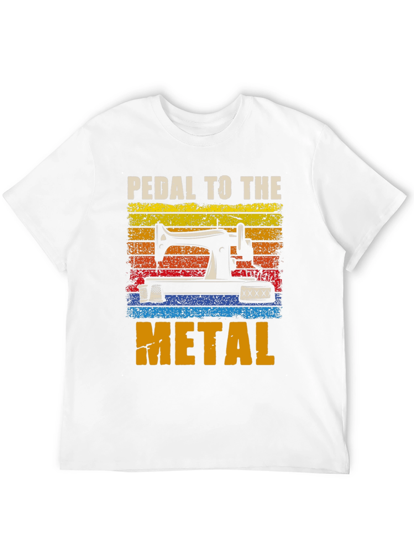 Pedal to the Metal Sewing Machine T-Shirt
