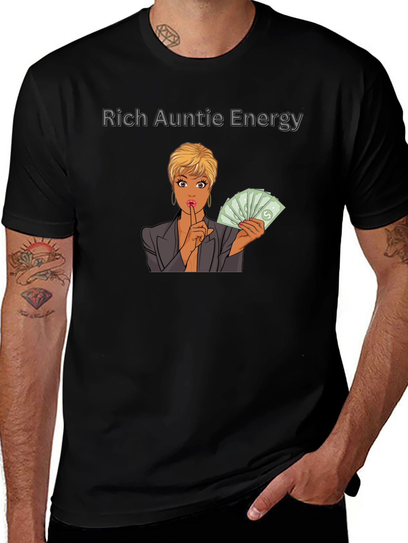 Rich Auntie Energy T-Shirt