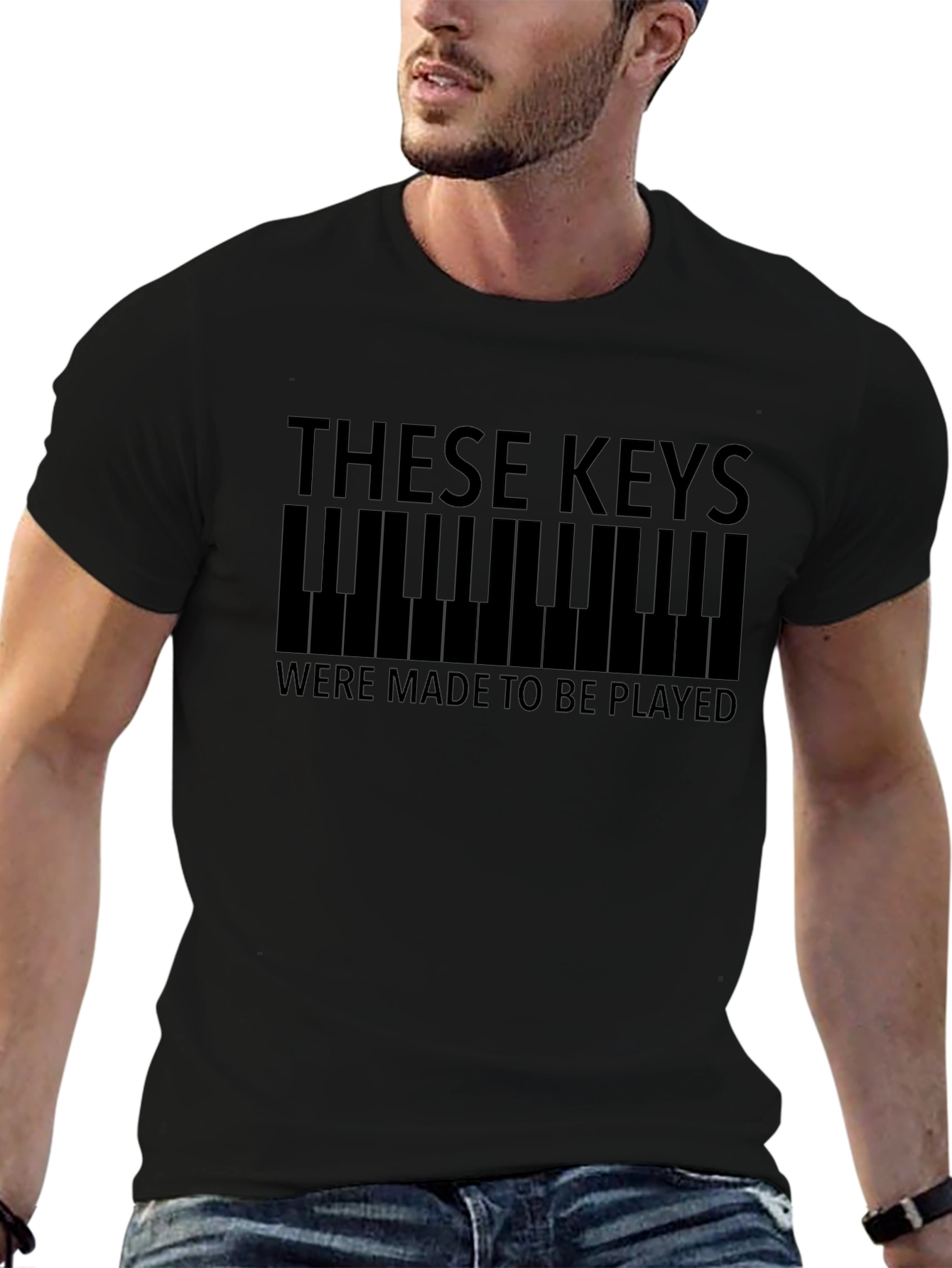 Musical Keys T-Shirt - Made to be Played