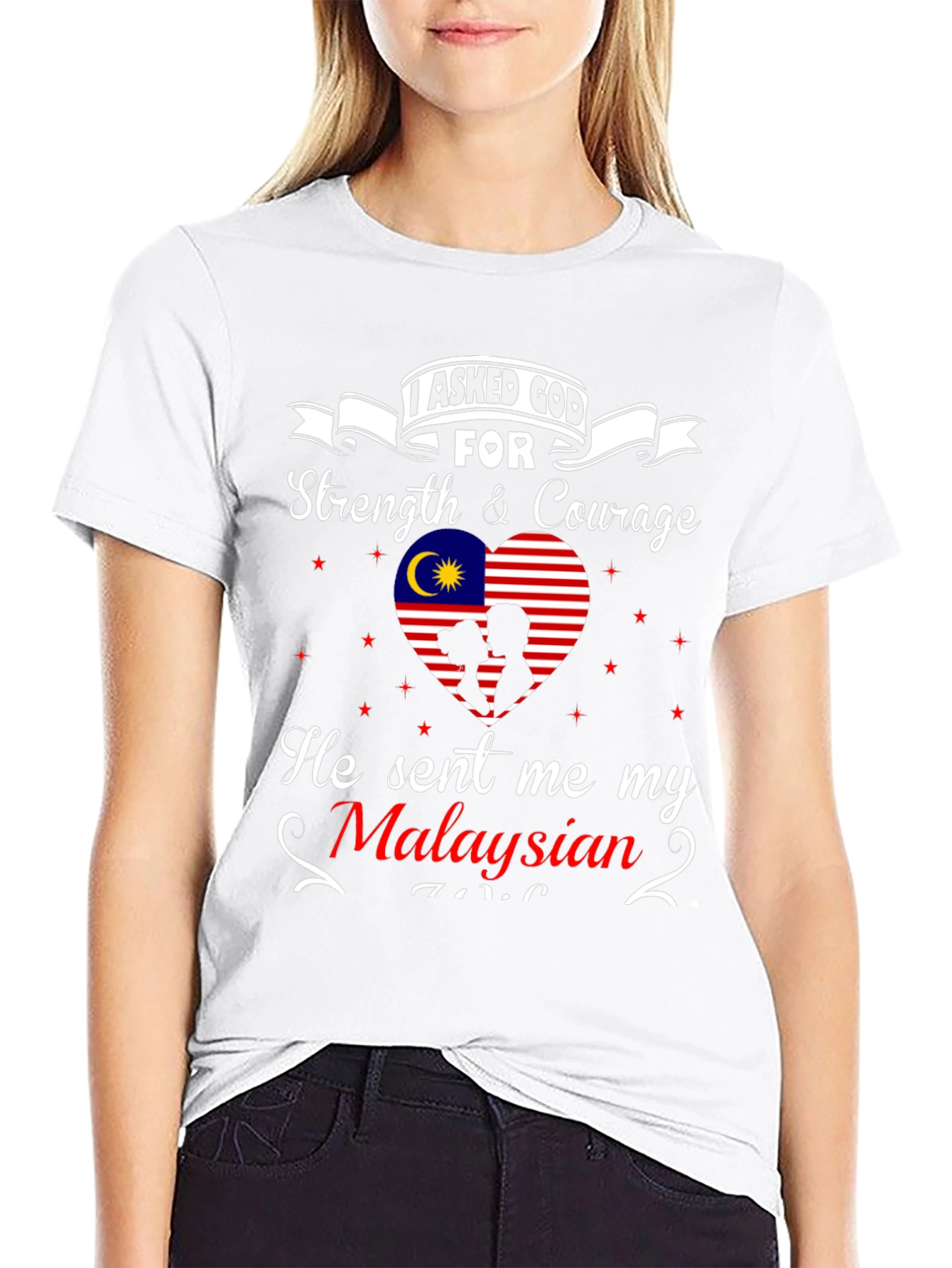 Malaysian Love Tee - I Asked God T-Shirt