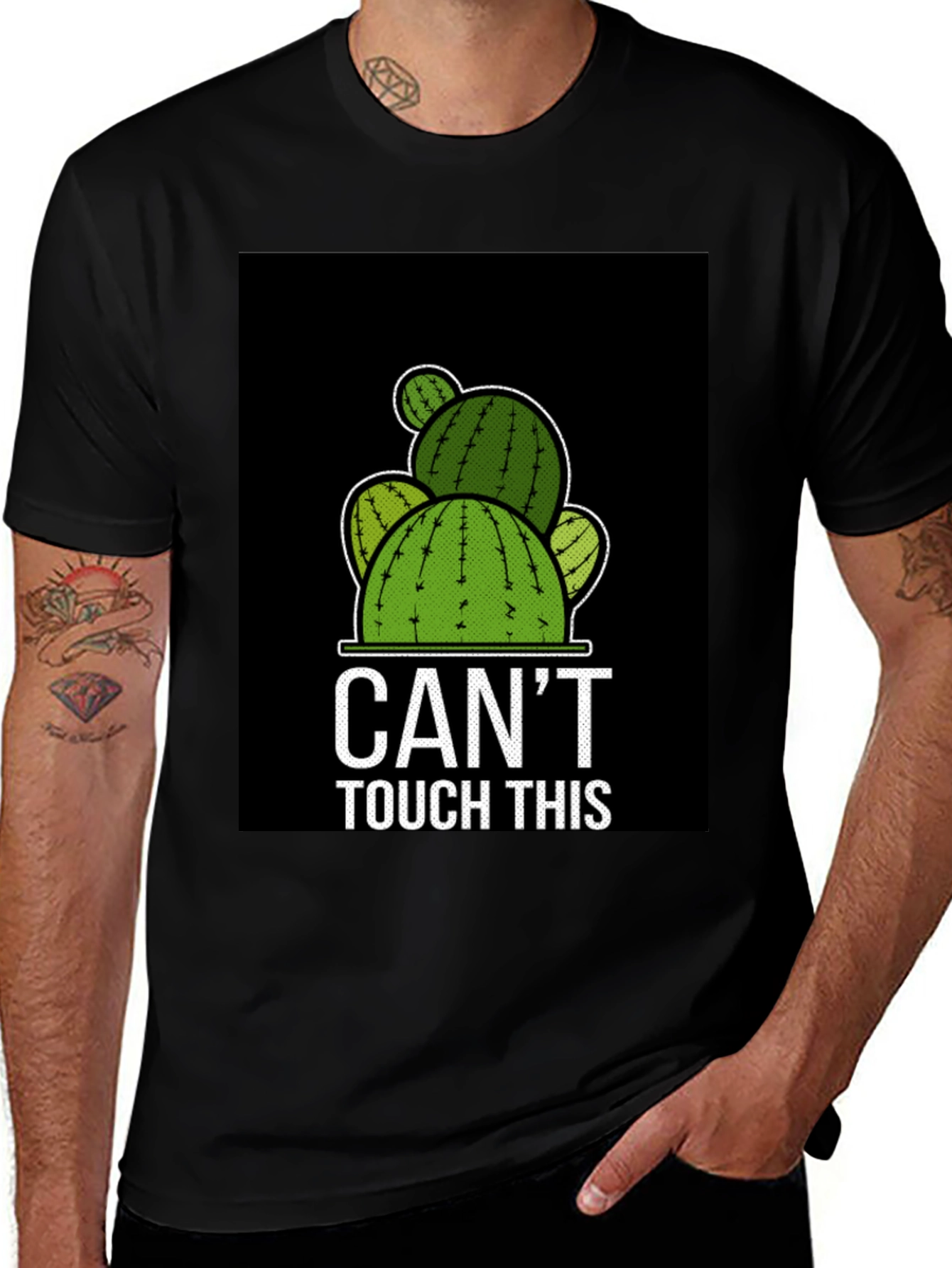 Cant Touch This Cactus Graphic Tee