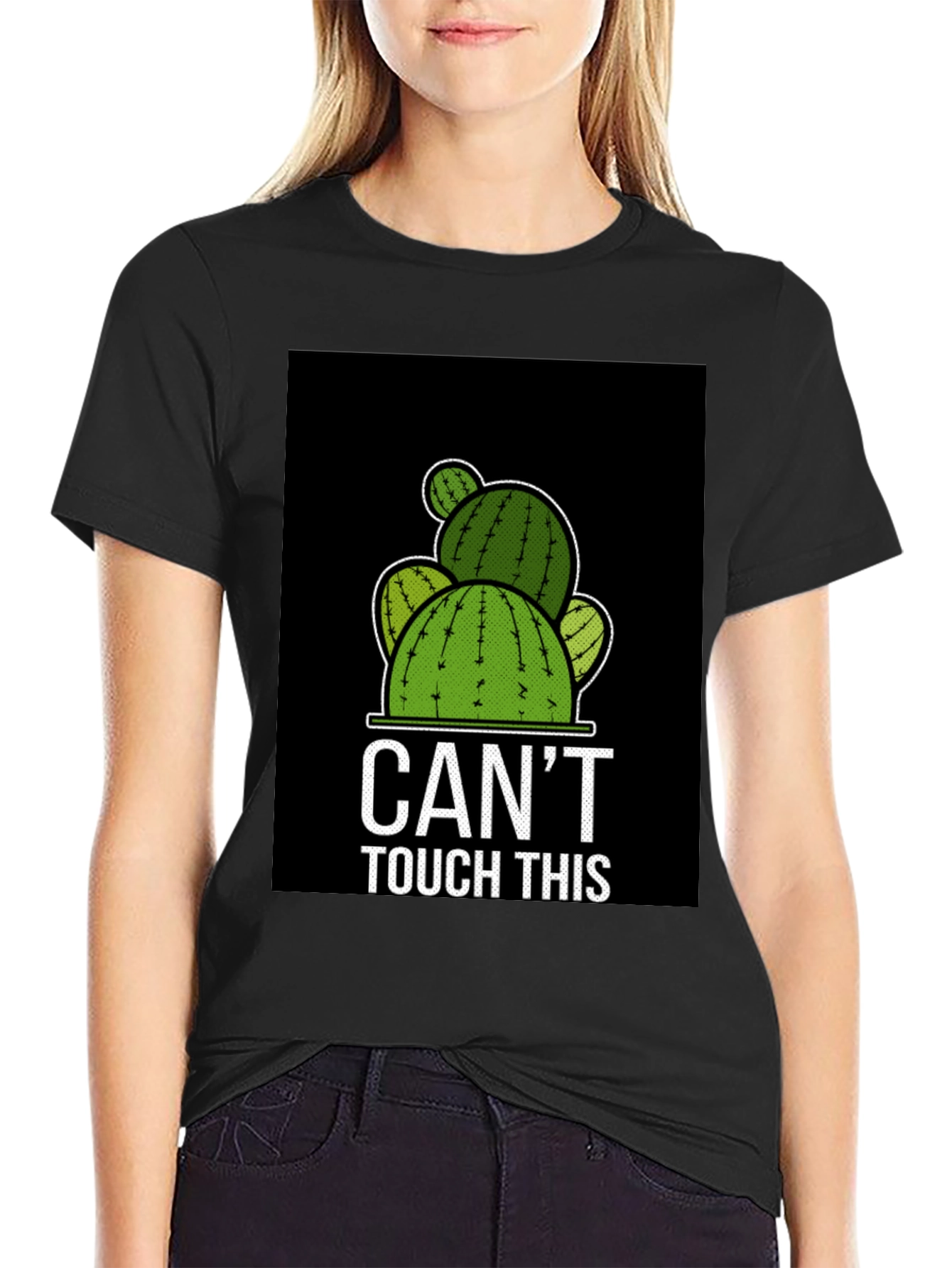 Cant Touch This Cactus Graphic Tee