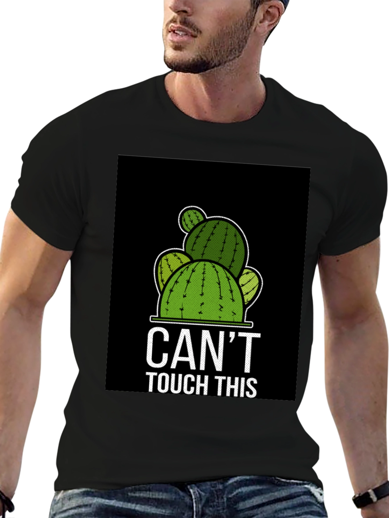 Cant Touch This Cactus Graphic Tee