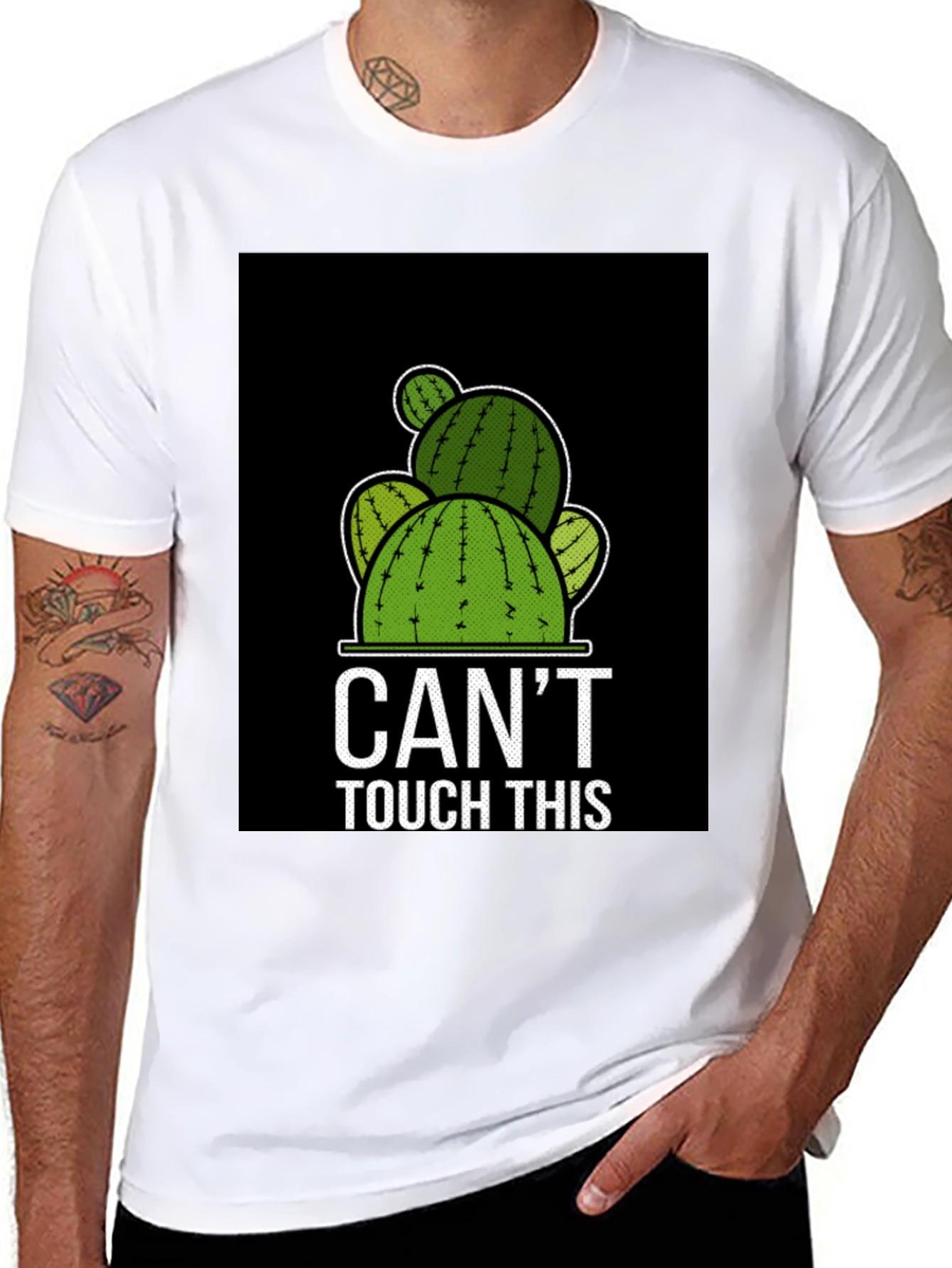 Cant Touch This Cactus Graphic Tee