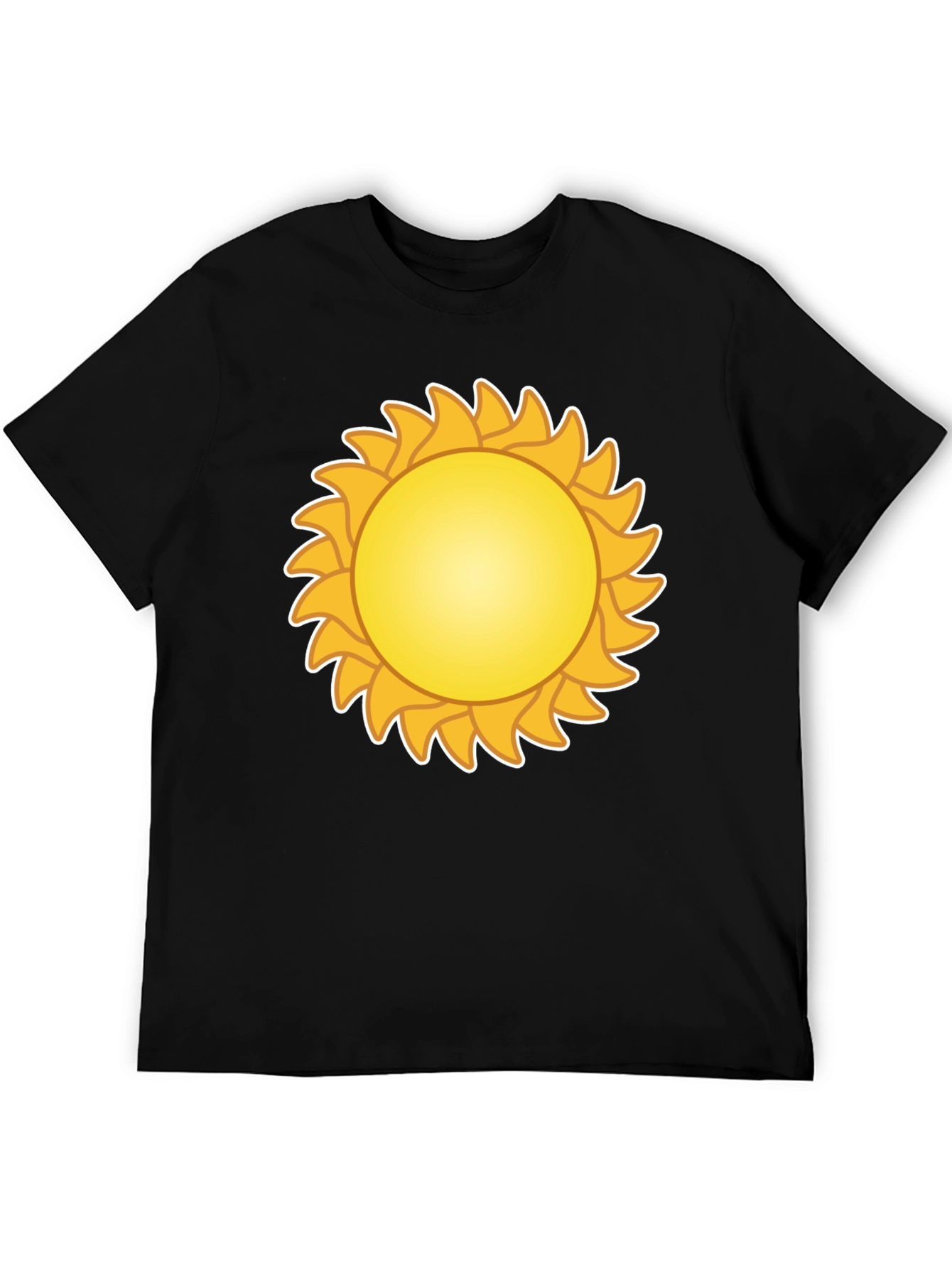 Sunshine Graphic Black T-Shirt