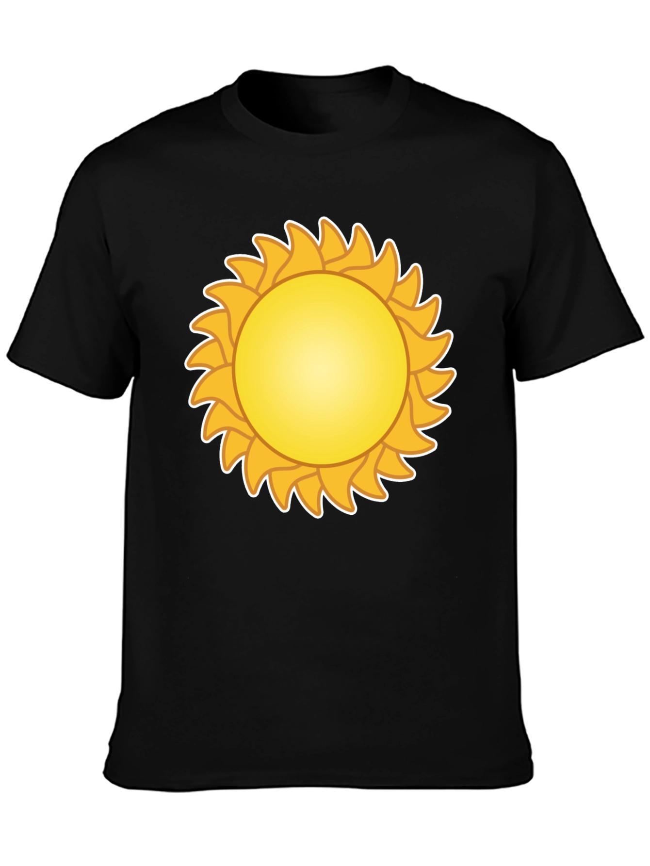 Sunshine Graphic Black T-Shirt