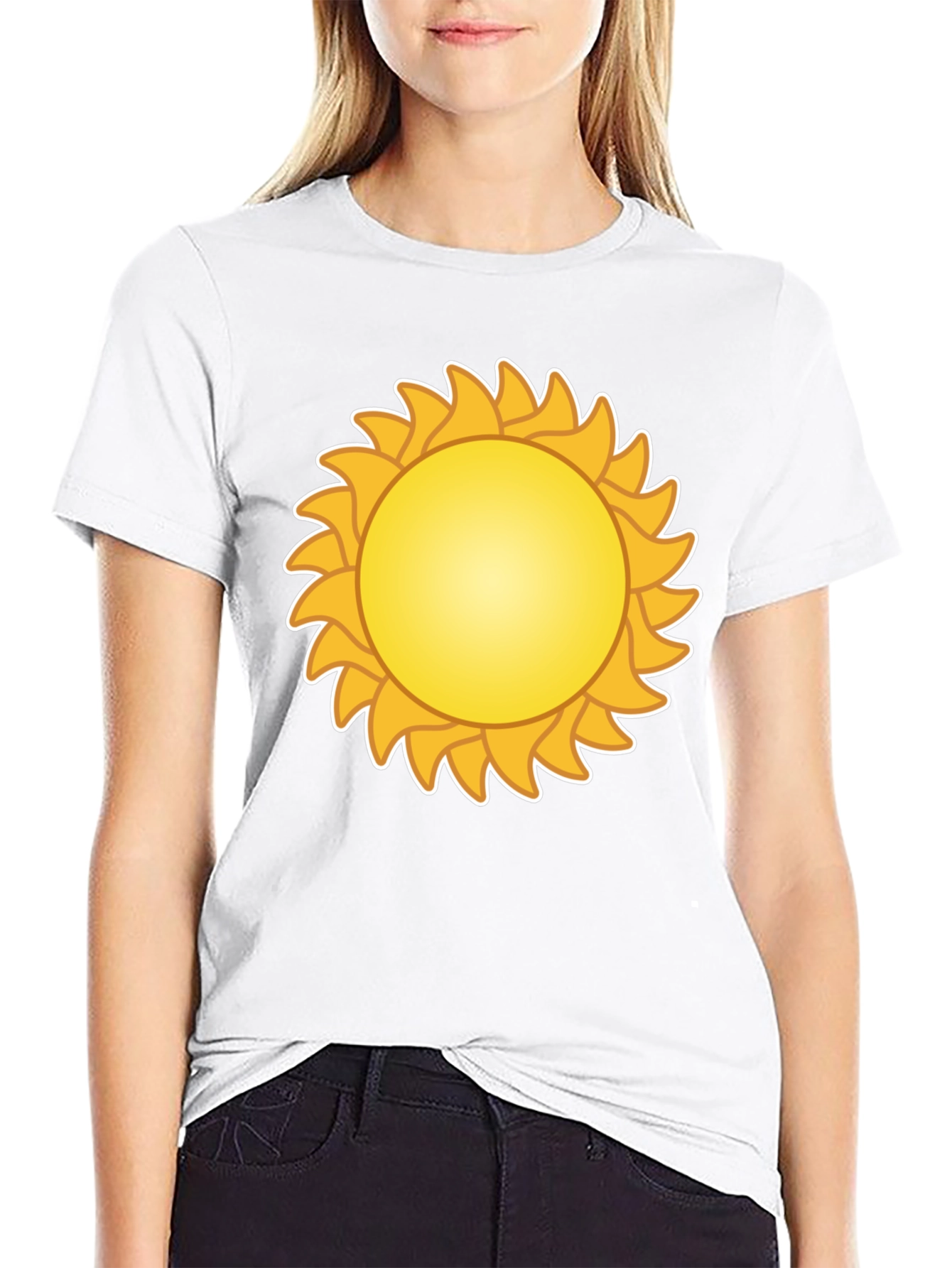 Sunshine Graphic Black T-Shirt