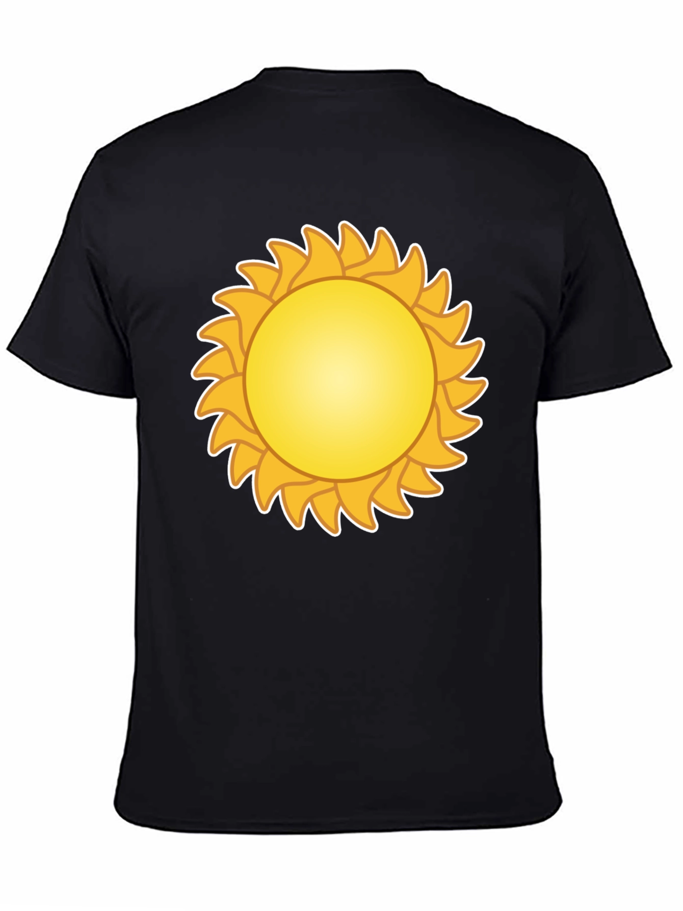 Sunshine Graphic Black T-Shirt