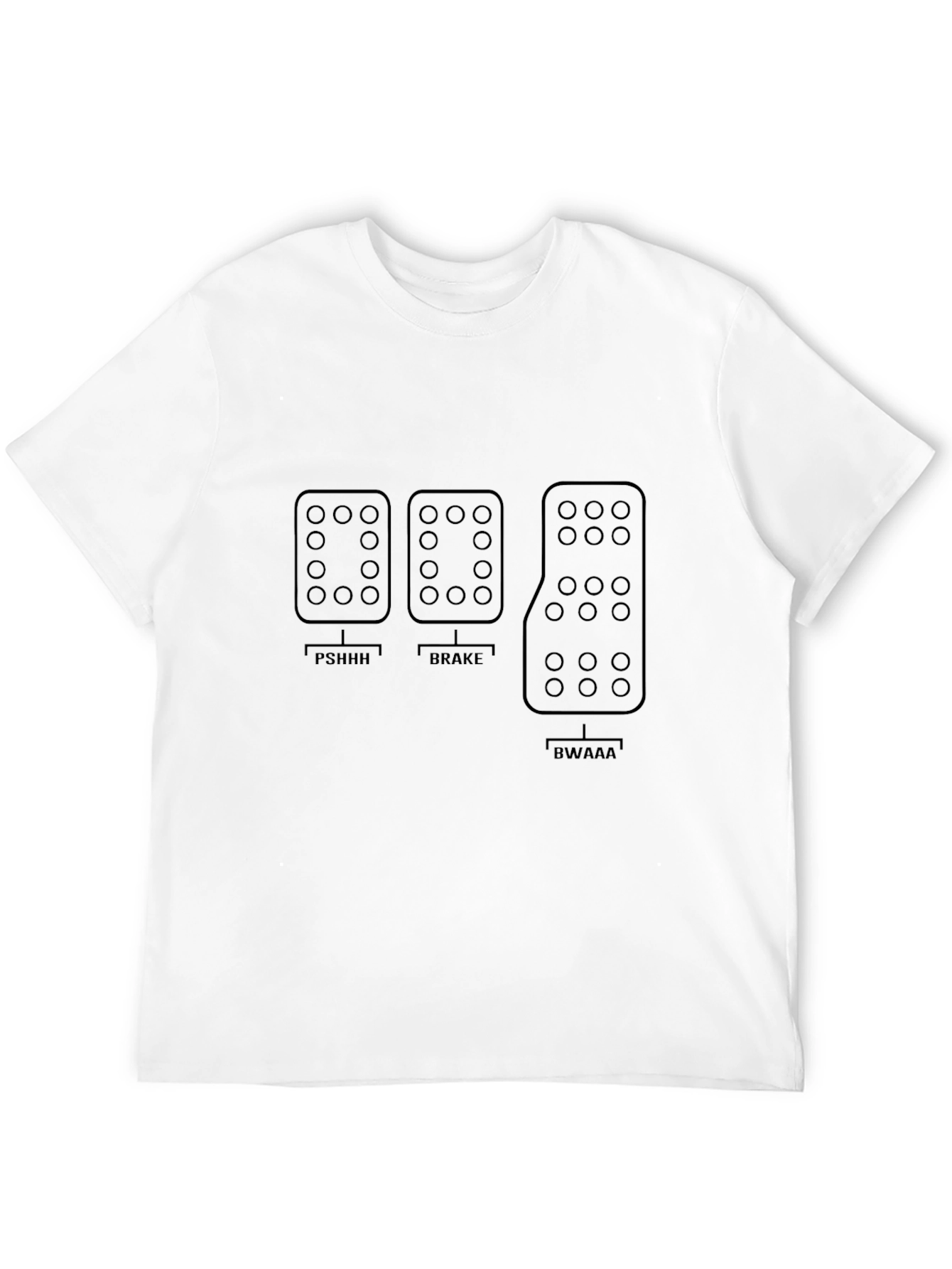 Funny Car Pedal T-Shirt