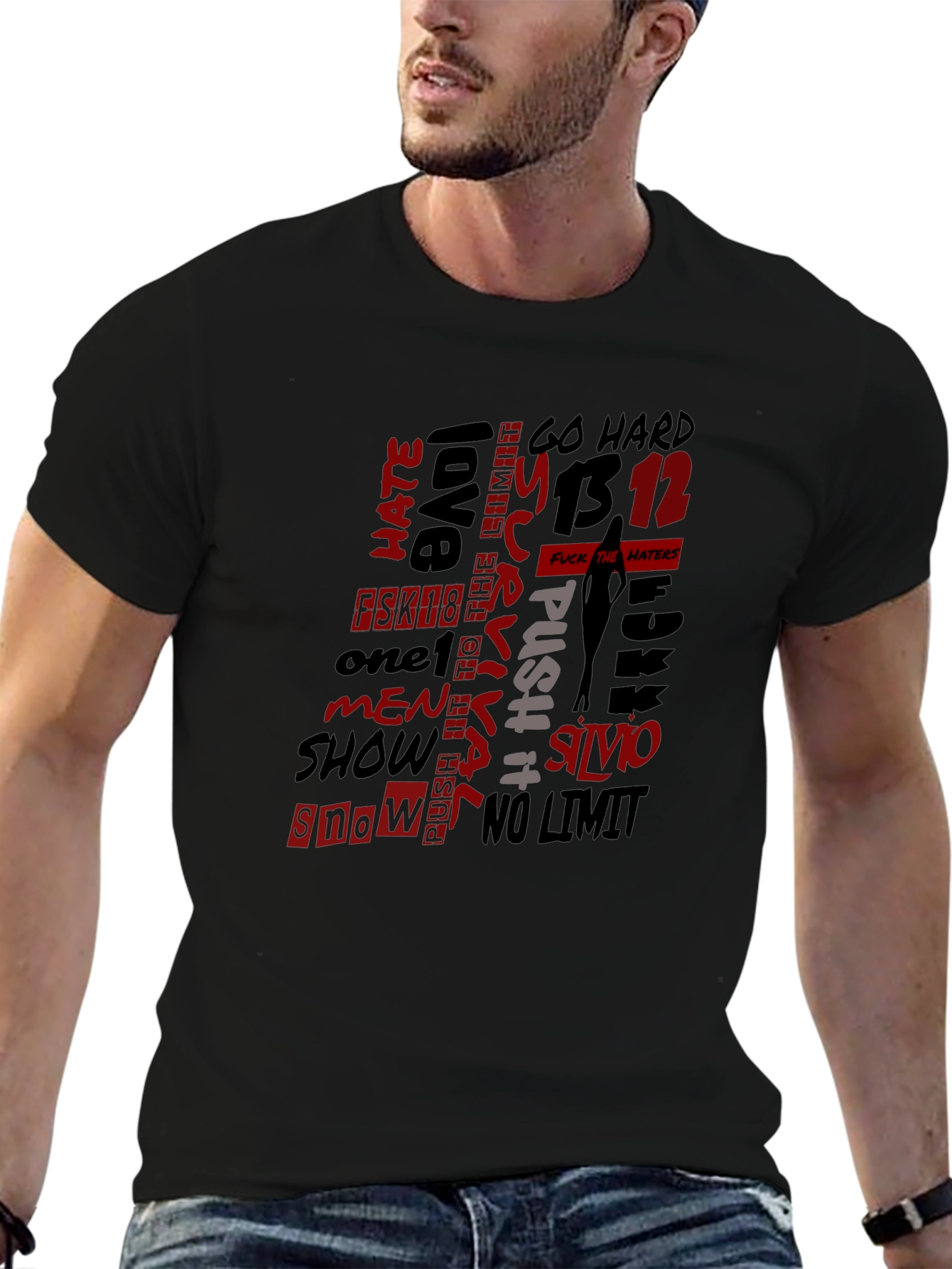 Graphic Print T-Shirt - Streetwear Fashion