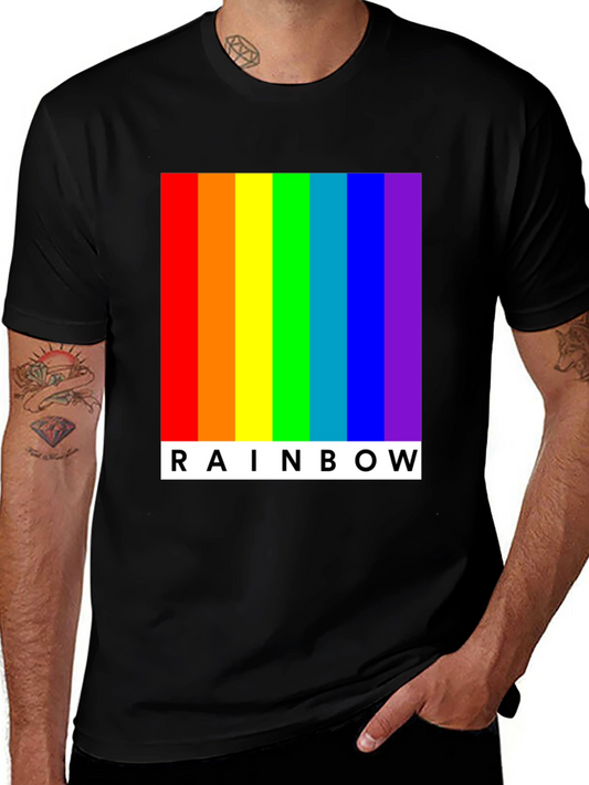 Rainbow Pride T-Shirt: Bold & Colorful Graphic Tee