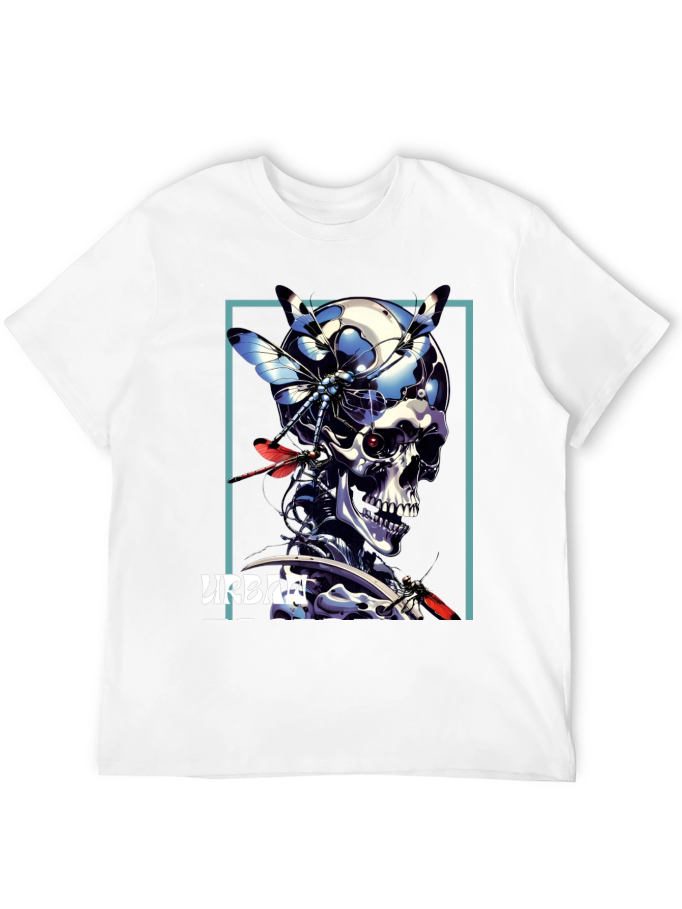 Urban Cyborg Skull T-Shirt