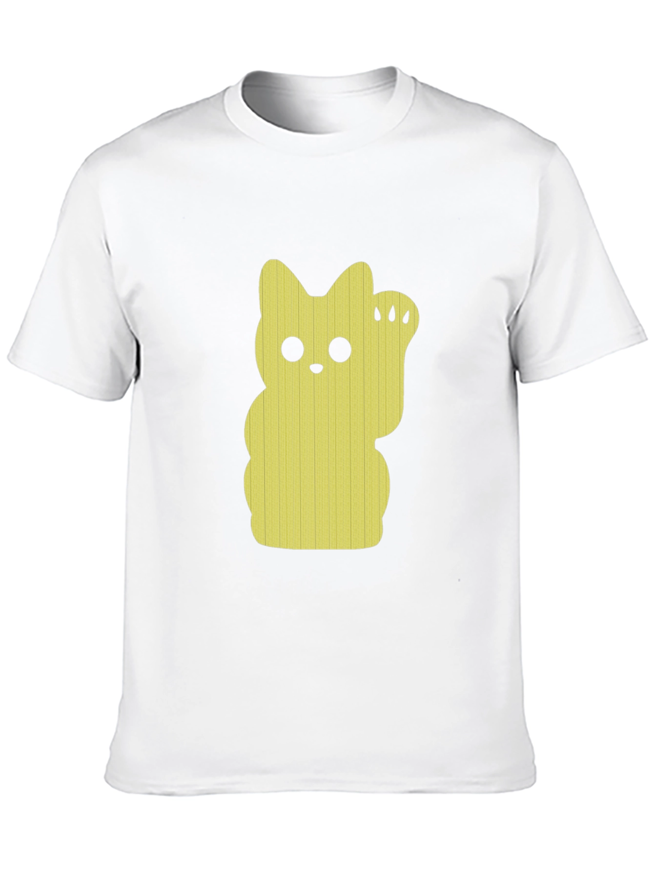 Lucky Cat Graphic Tee - Black