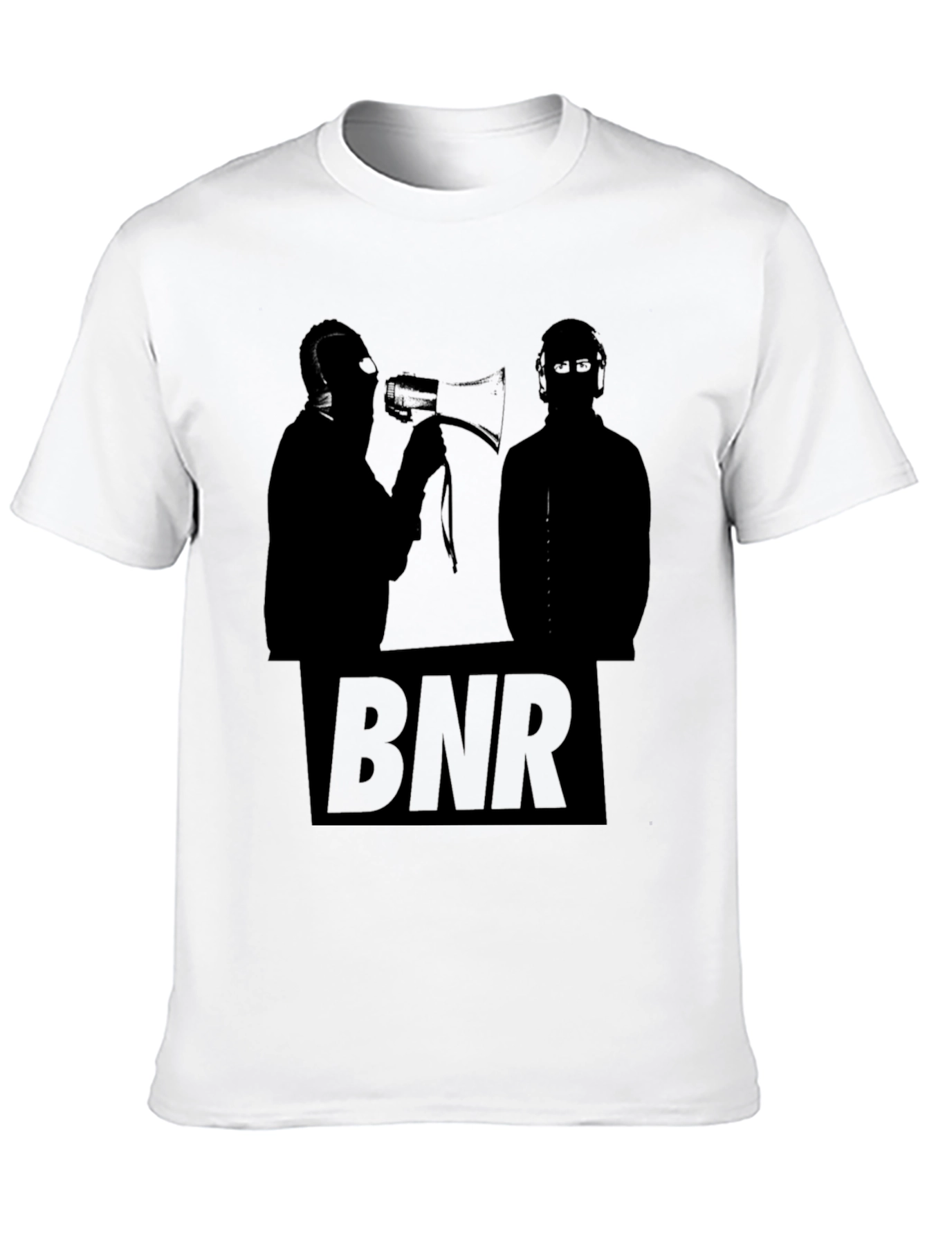 BNR Black Graphic Tee - Bold Statement Style