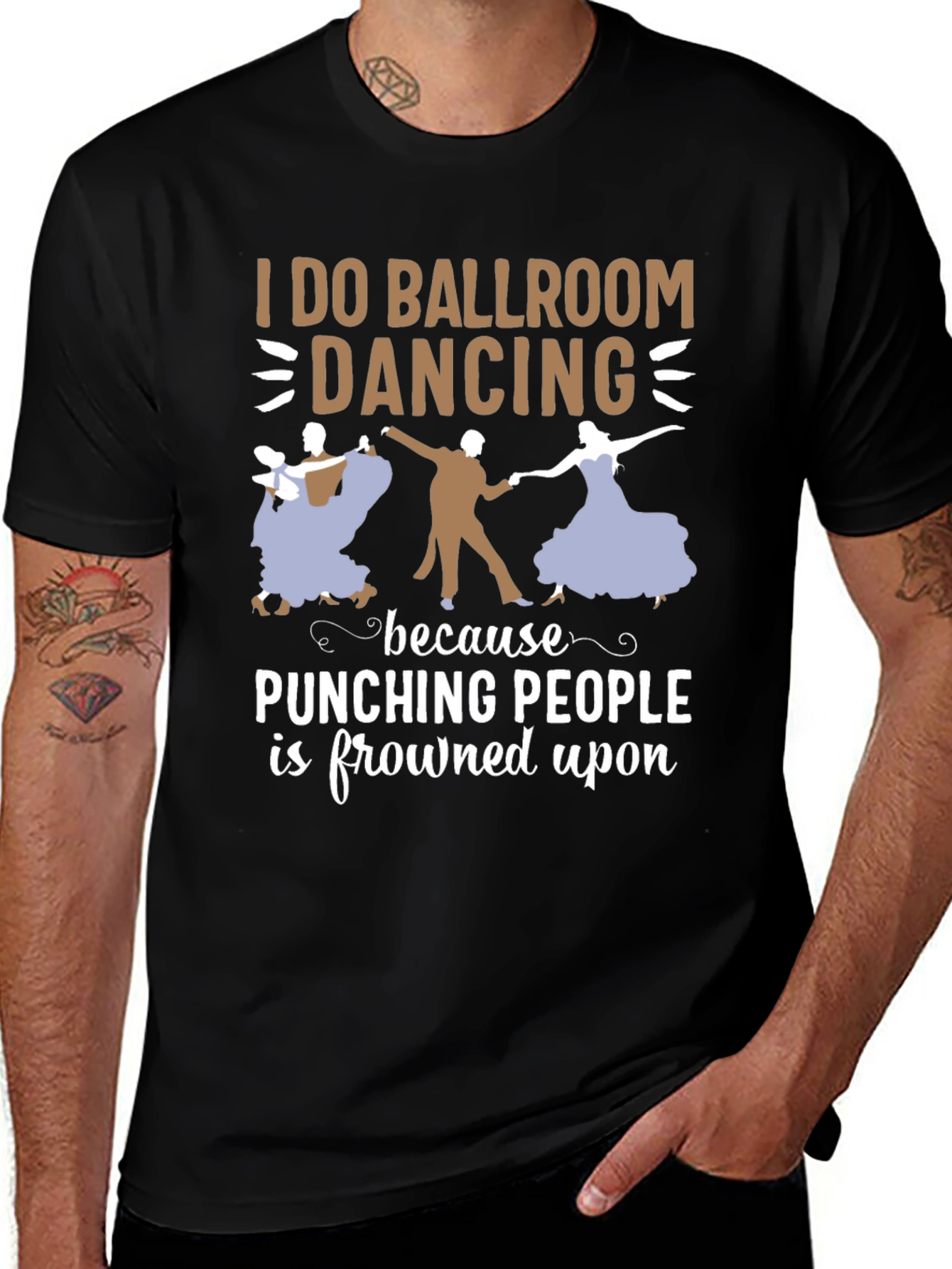 Ballroom Dancing Graphic Tee