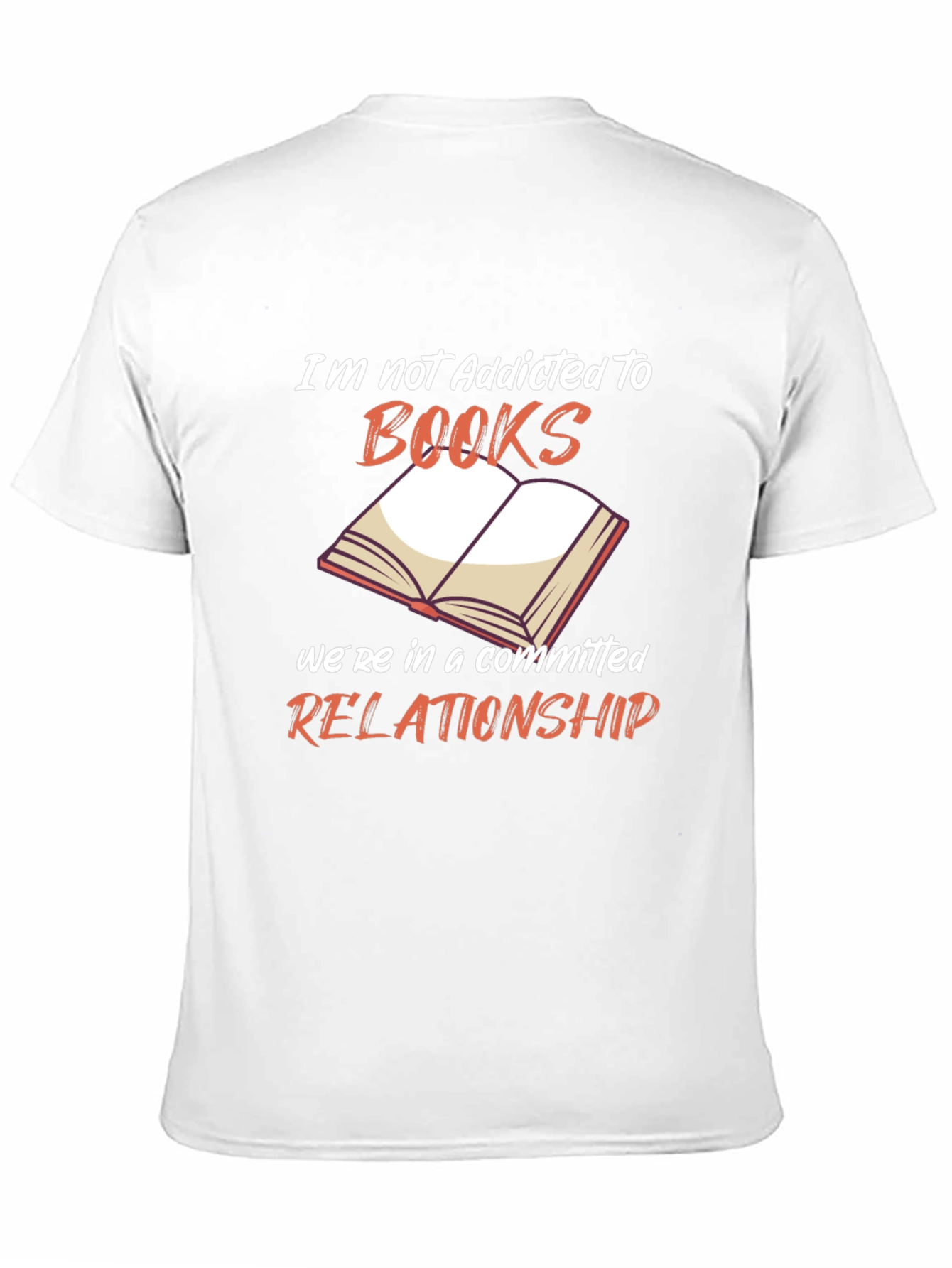 Book Lover Graphic T-Shirt - Addicted to Books Tee