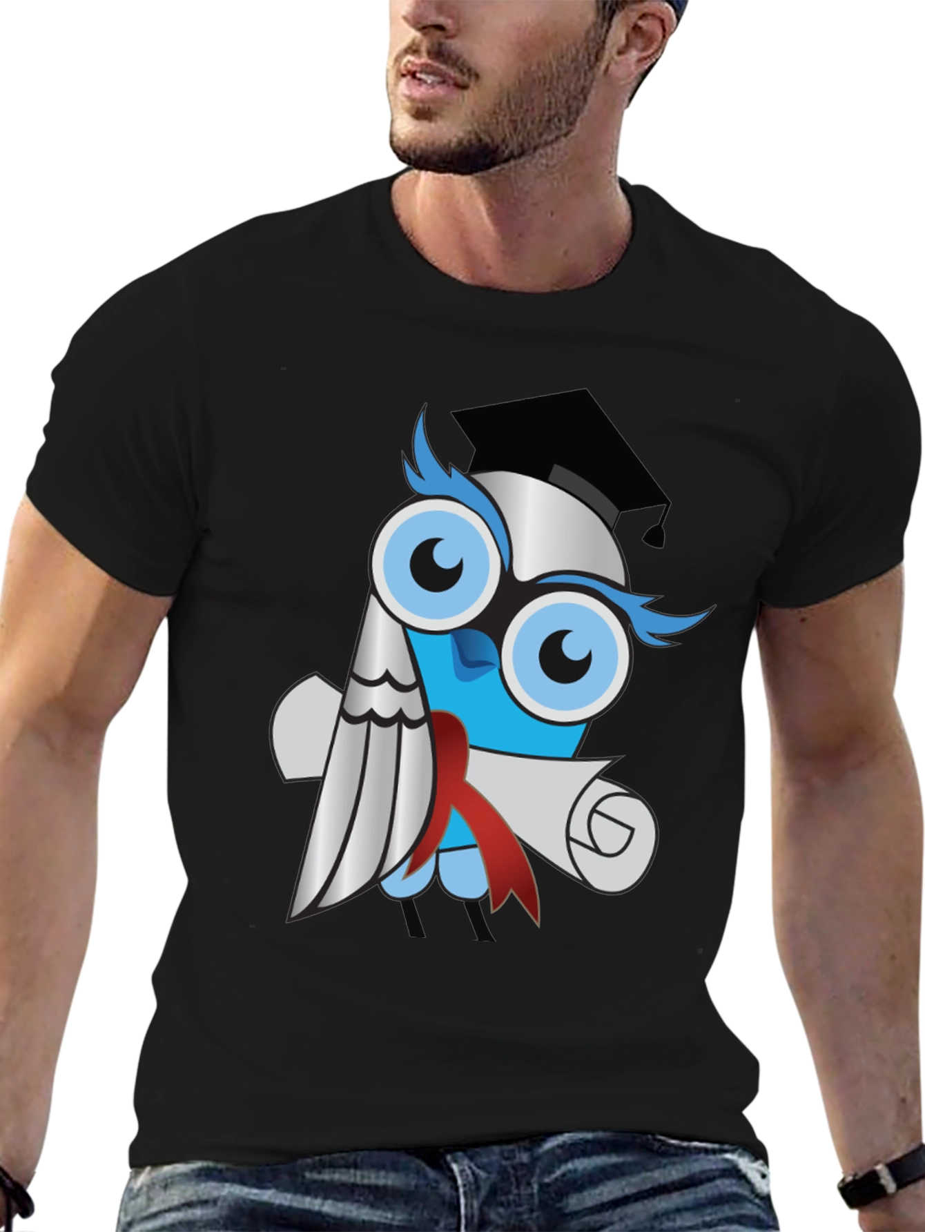 Graduation Owl T-Shirt - Unique Design