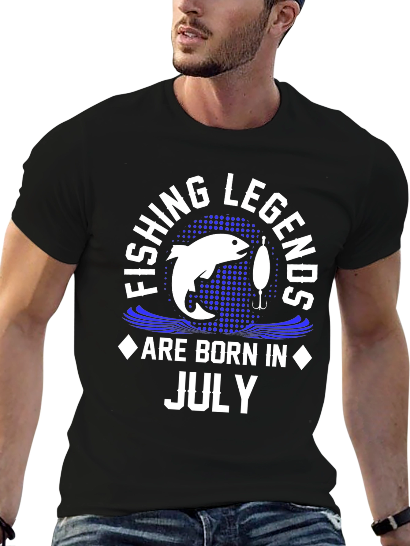 Fishing Legends Born in July T-Shirt