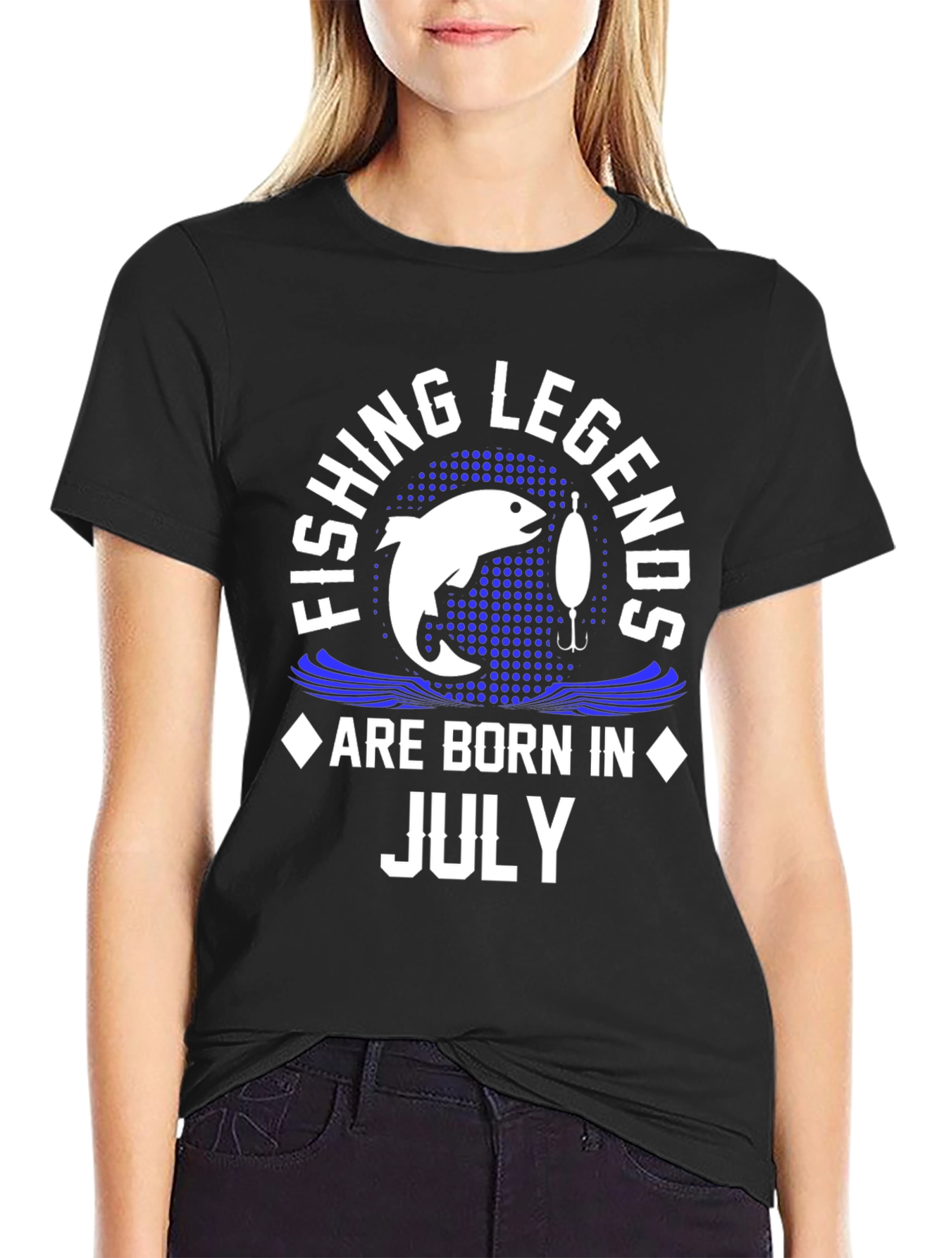 Fishing Legends Born in July T-Shirt