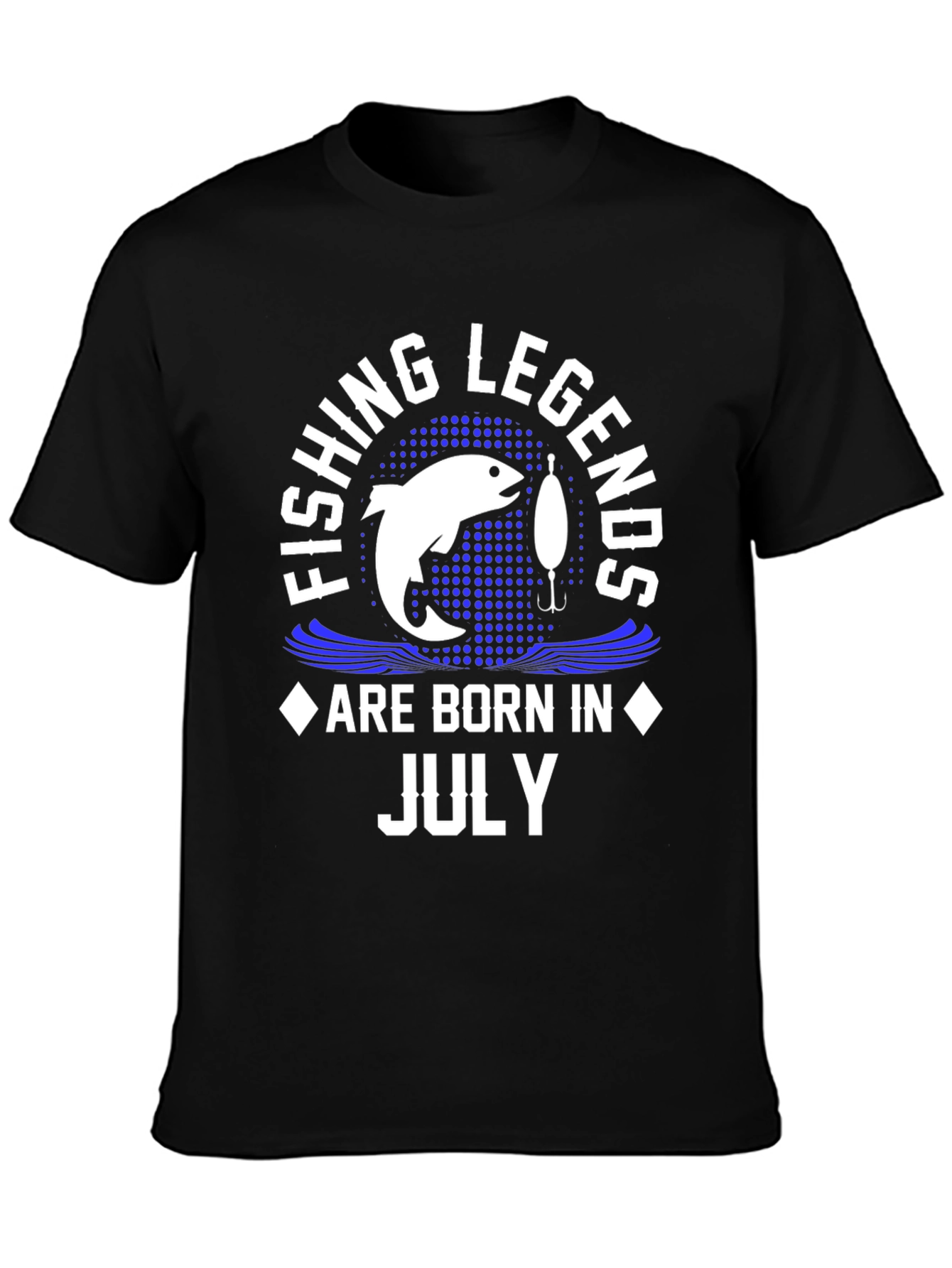 Fishing Legends Born in July T-Shirt