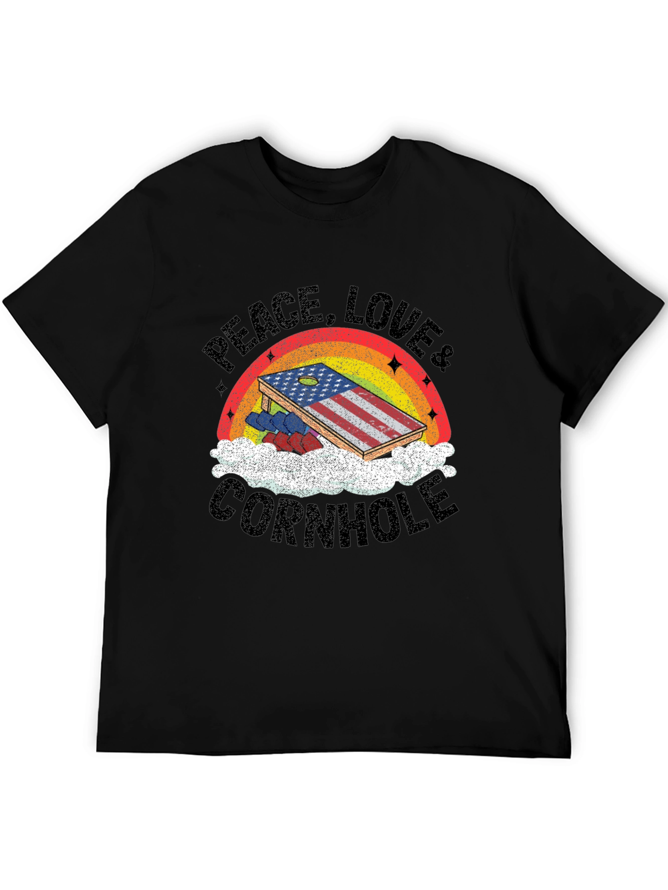 Peace Love & Cornhole T-Shirt