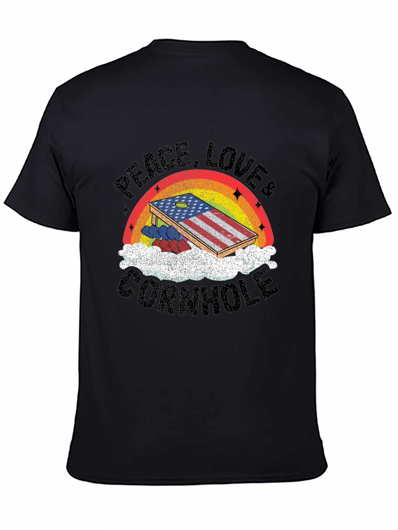 Peace Love & Cornhole T-Shirt