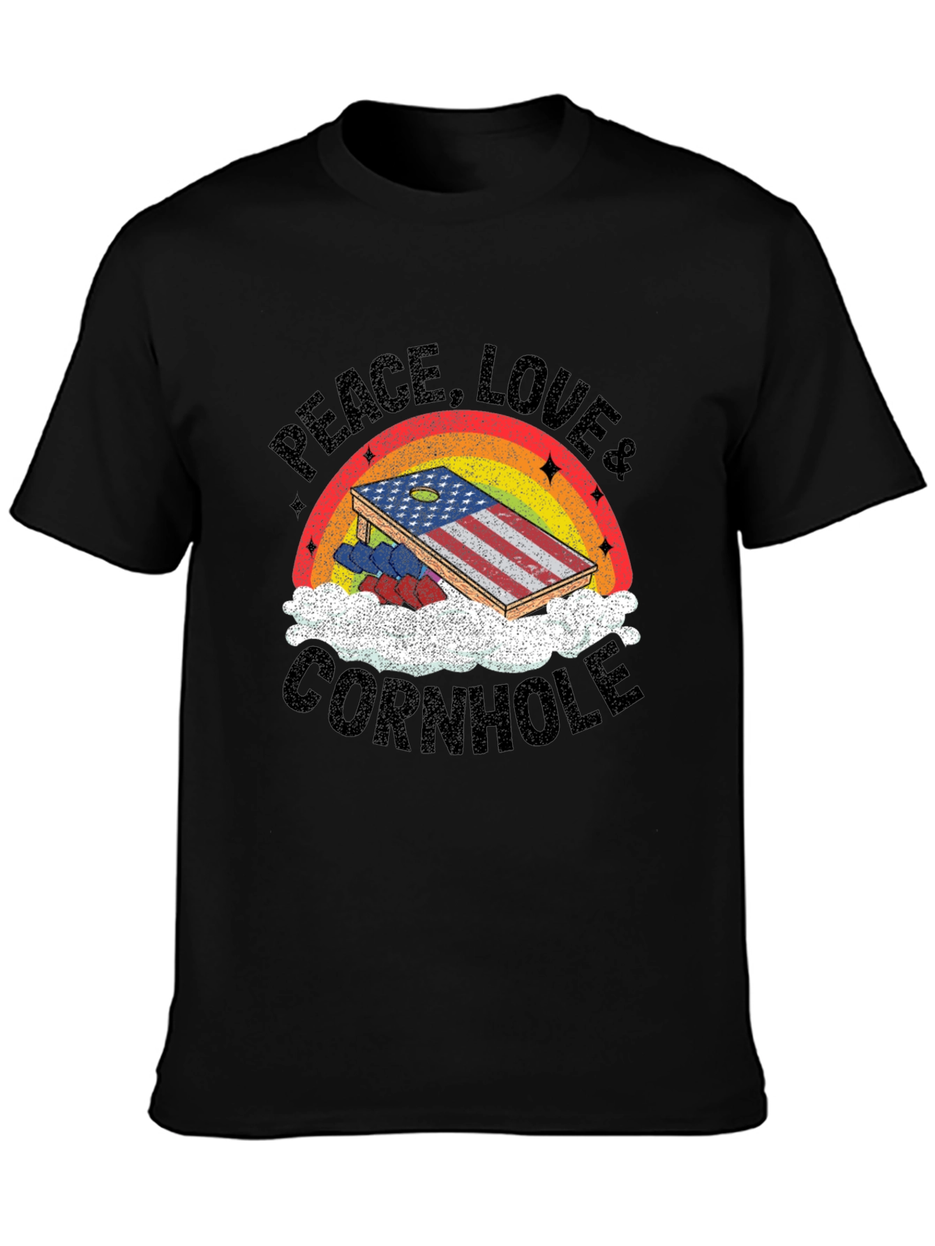 Peace Love & Cornhole T-Shirt