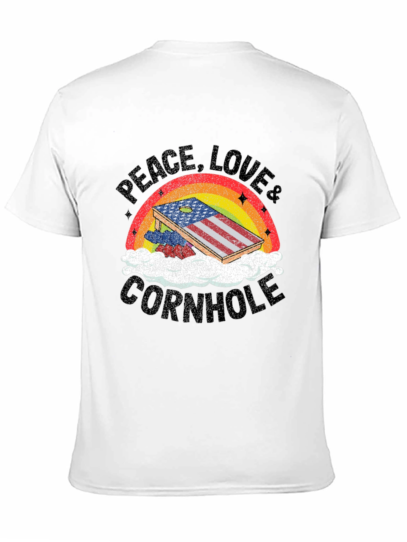 Peace Love & Cornhole T-Shirt