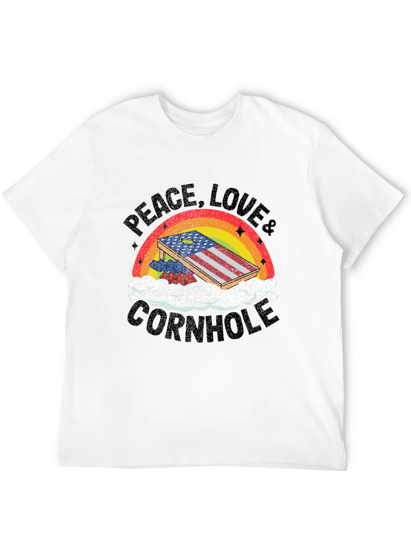 Peace Love & Cornhole T-Shirt