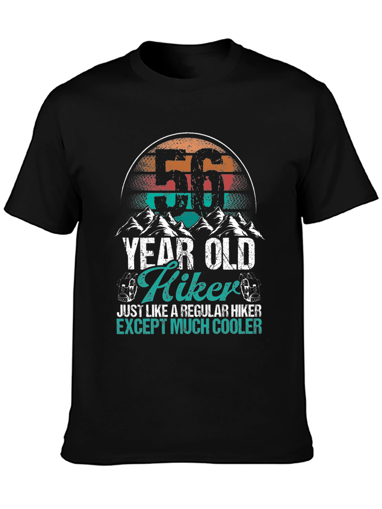 56 Year Old Hiker Graphic Tee