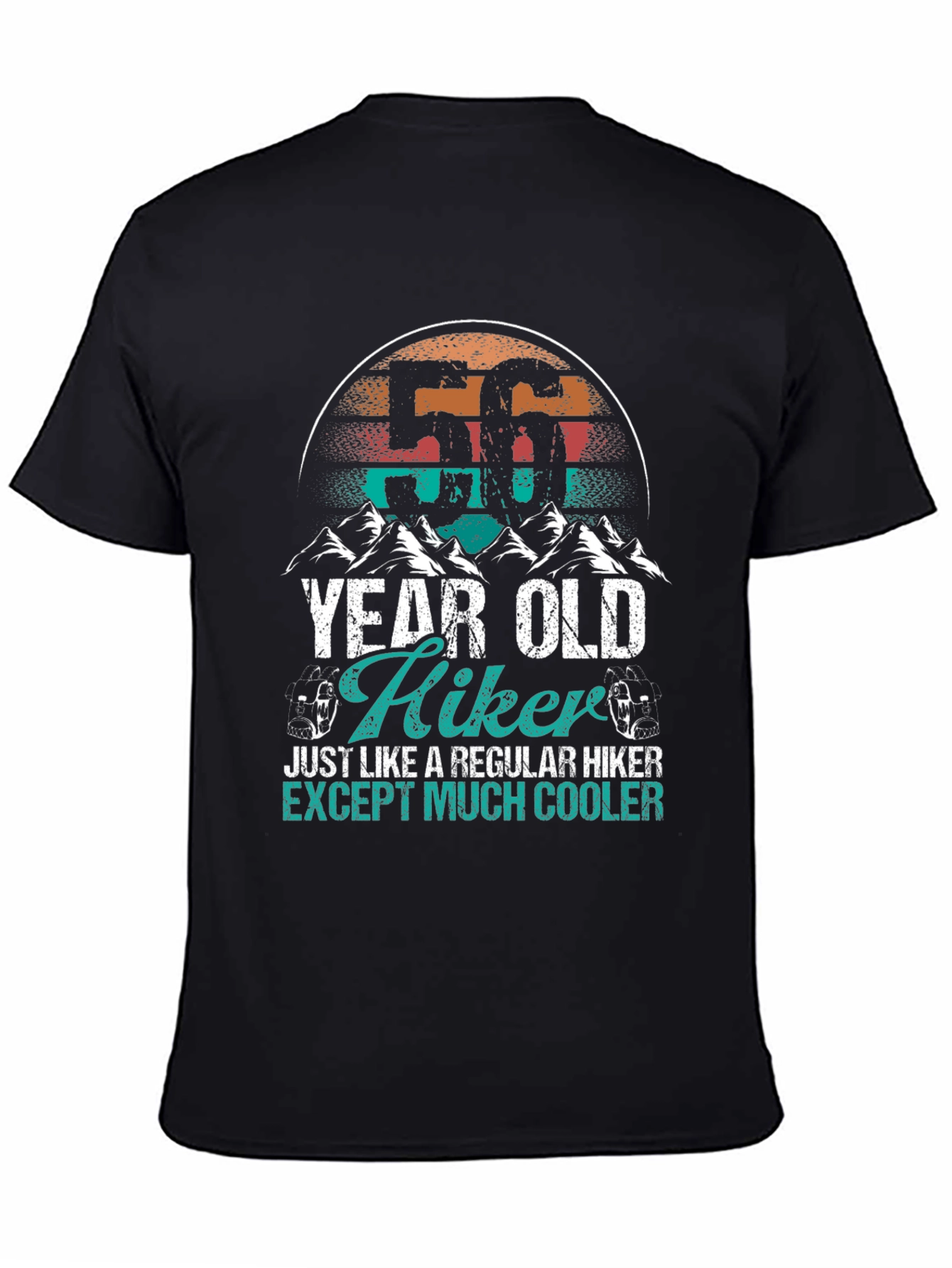 56 Year Old Hiker Graphic Tee