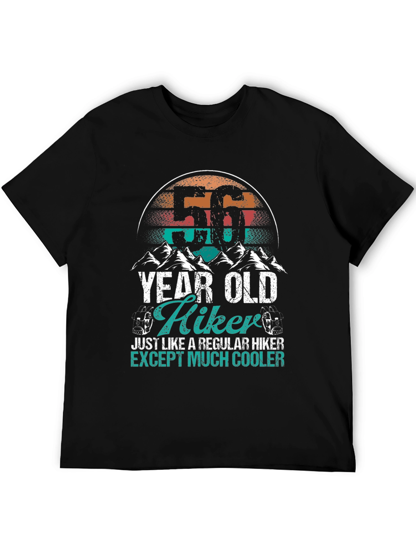 56 Year Old Hiker Graphic Tee