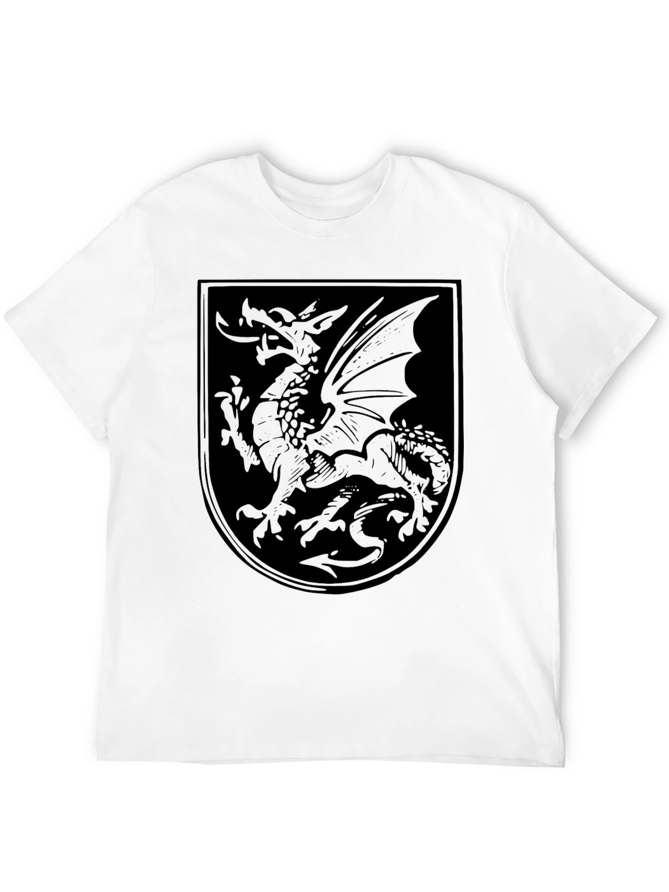 Dragon Crest Black T-Shirt