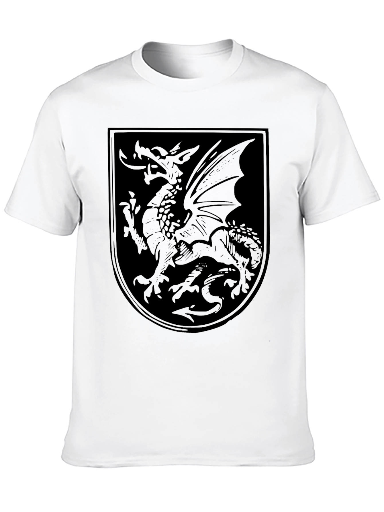 Dragon Crest Black T-Shirt