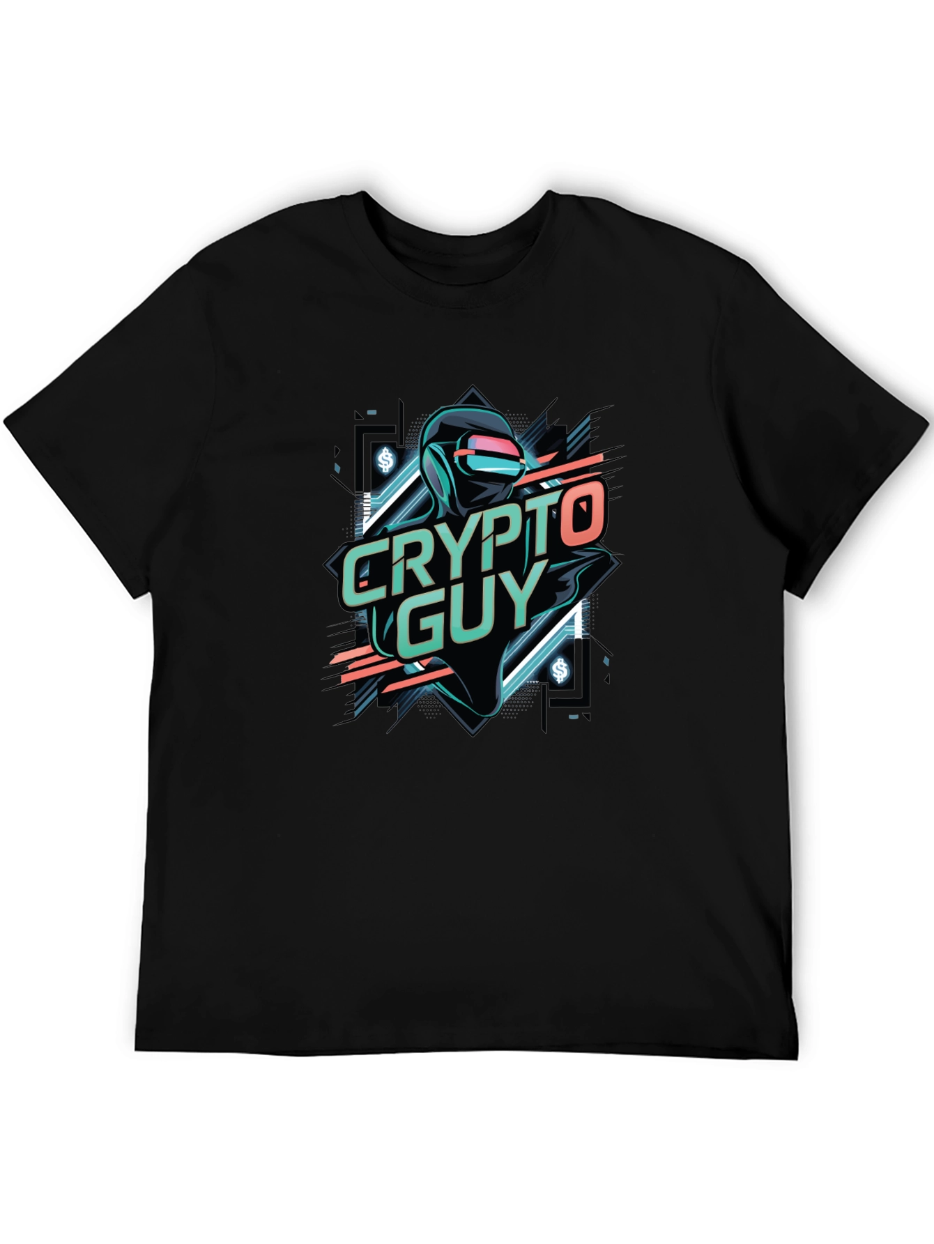 Crypto Guy Black T-Shirt