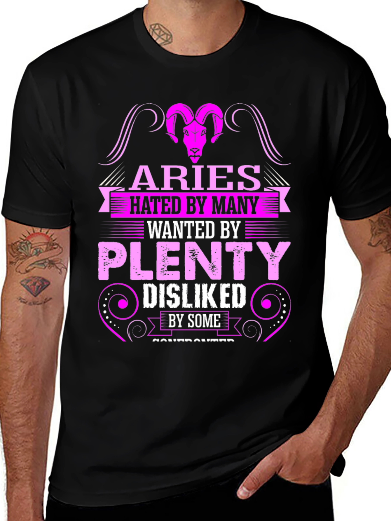 Aries Zodiac Funny Graphic T-Shirt