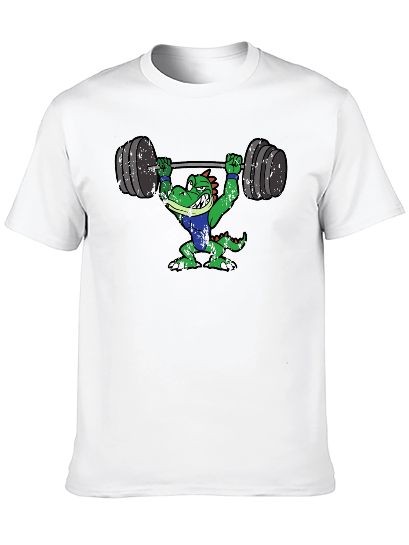 Weightlifting Gator Graphic T-Shirt - Gym Beast Mode