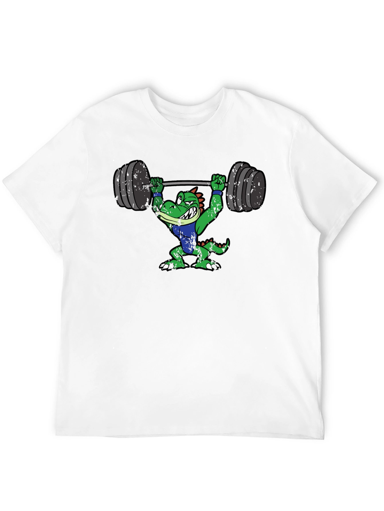 Weightlifting Gator Graphic T-Shirt - Gym Beast Mode