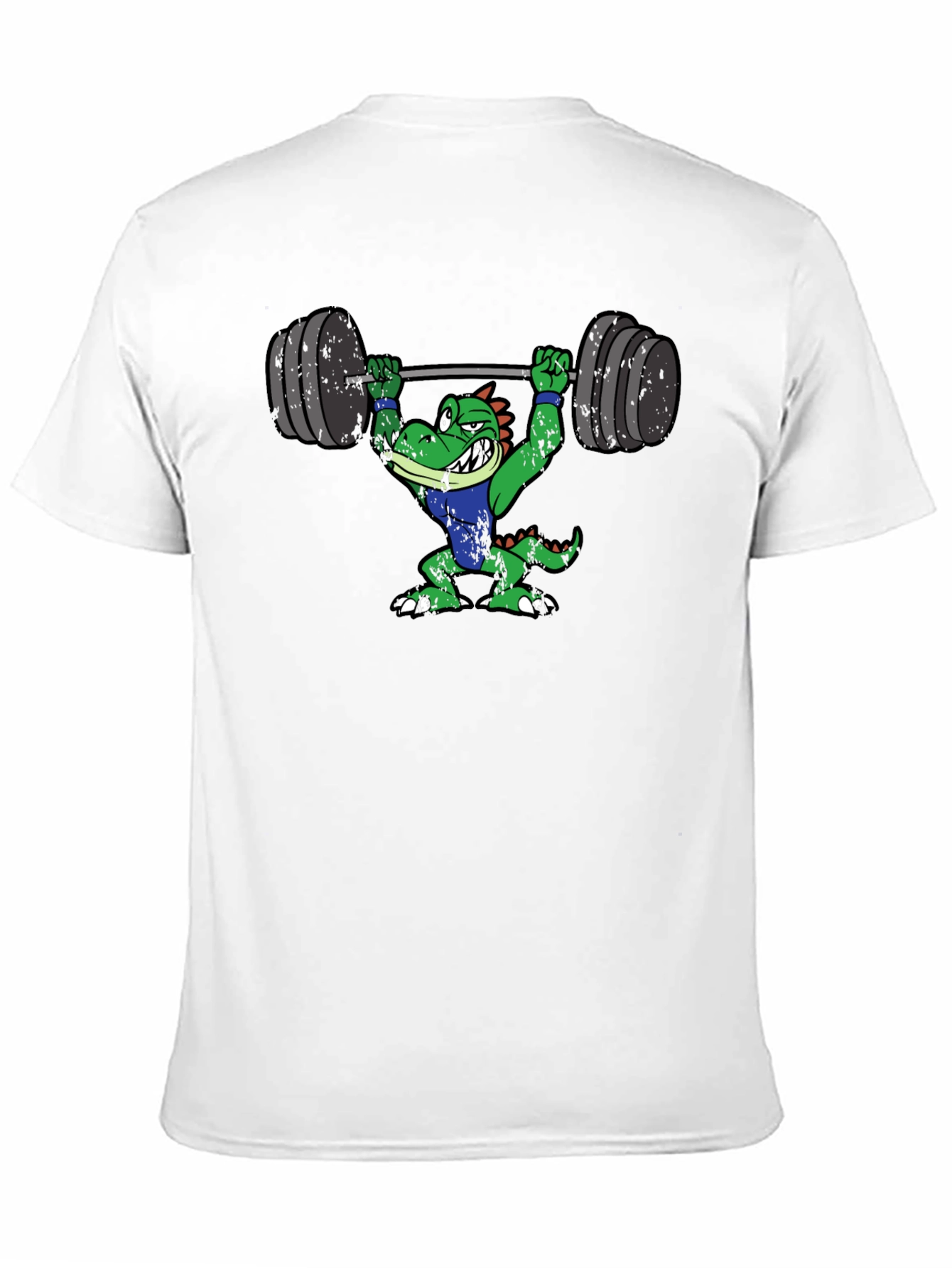 Weightlifting Gator Graphic T-Shirt - Gym Beast Mode