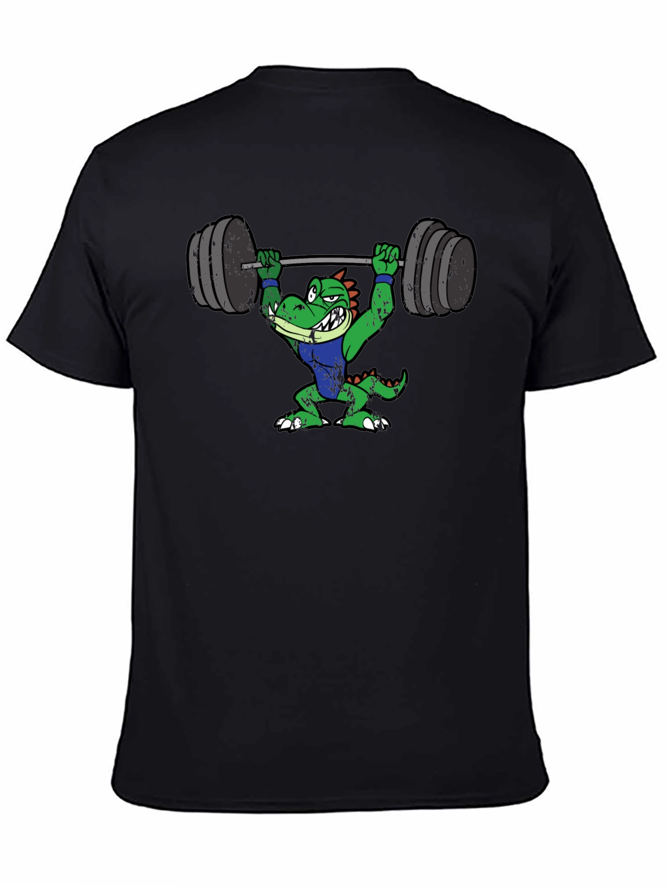 Weightlifting Gator Graphic T-Shirt - Gym Beast Mode